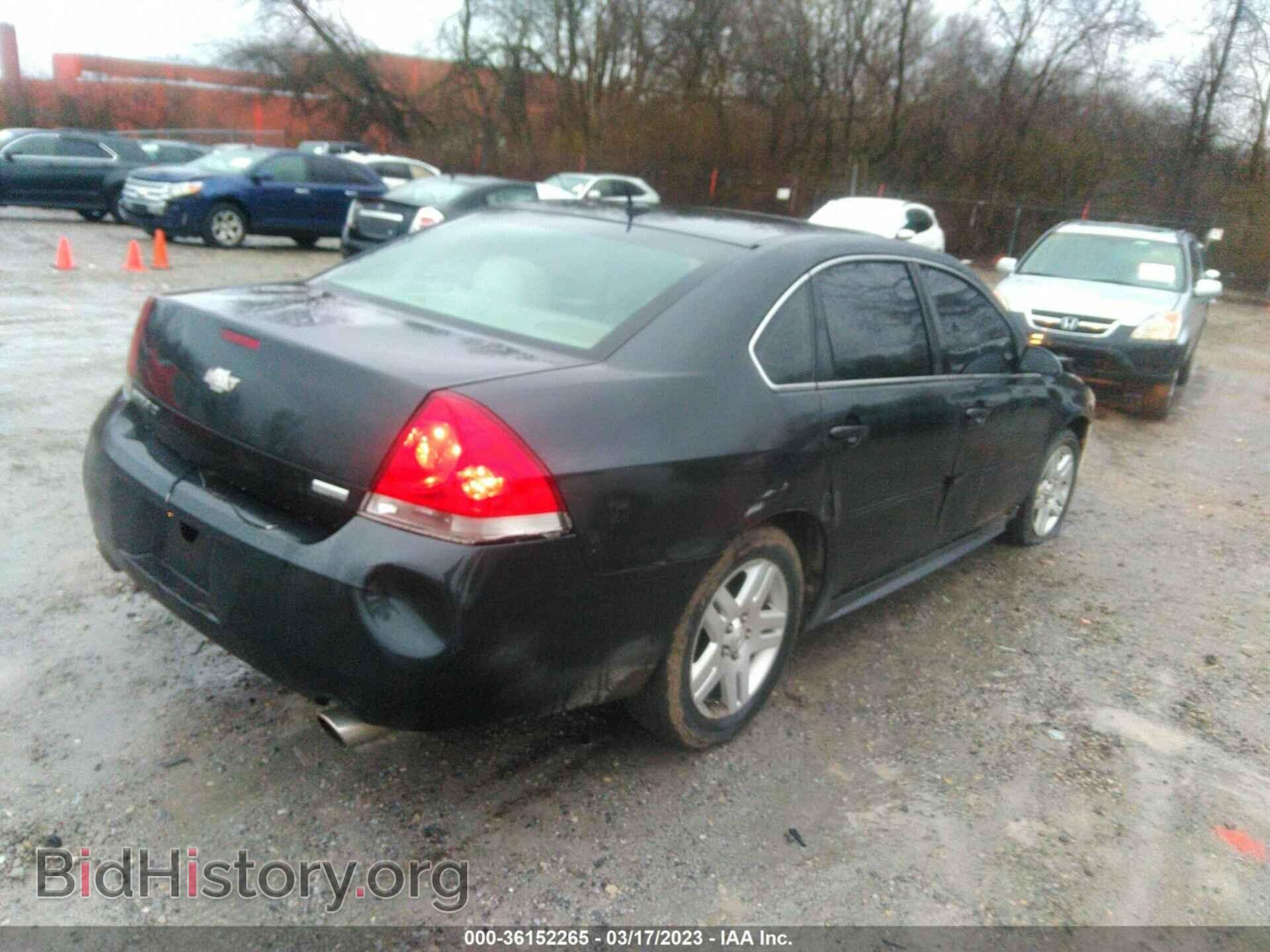 2013 CHEVROLET IMPALA - VIN: 2G1WG5E38D1228725 - Фото 4