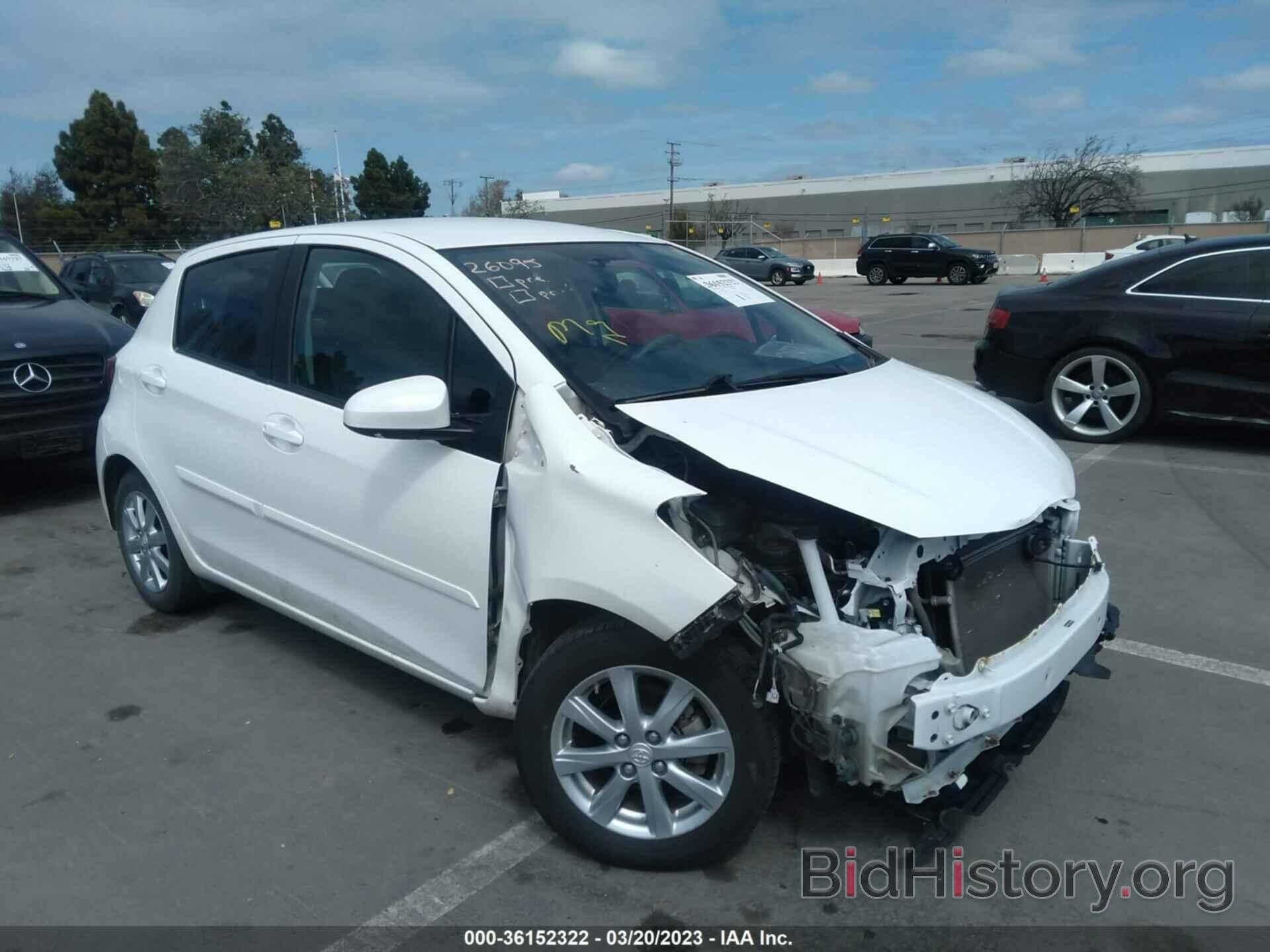 Photo VNKKTUD39FA054581 - TOYOTA YARIS 2015