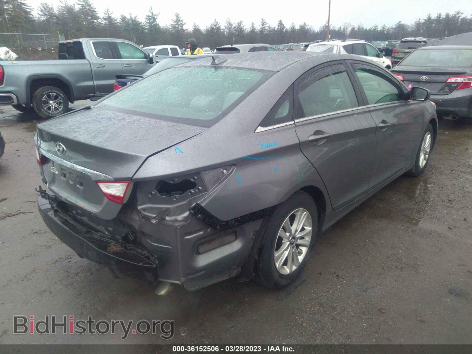 2013 HYUNDAI SONATA - VIN: 5NPEB4AC2DH738505 - Фото 4