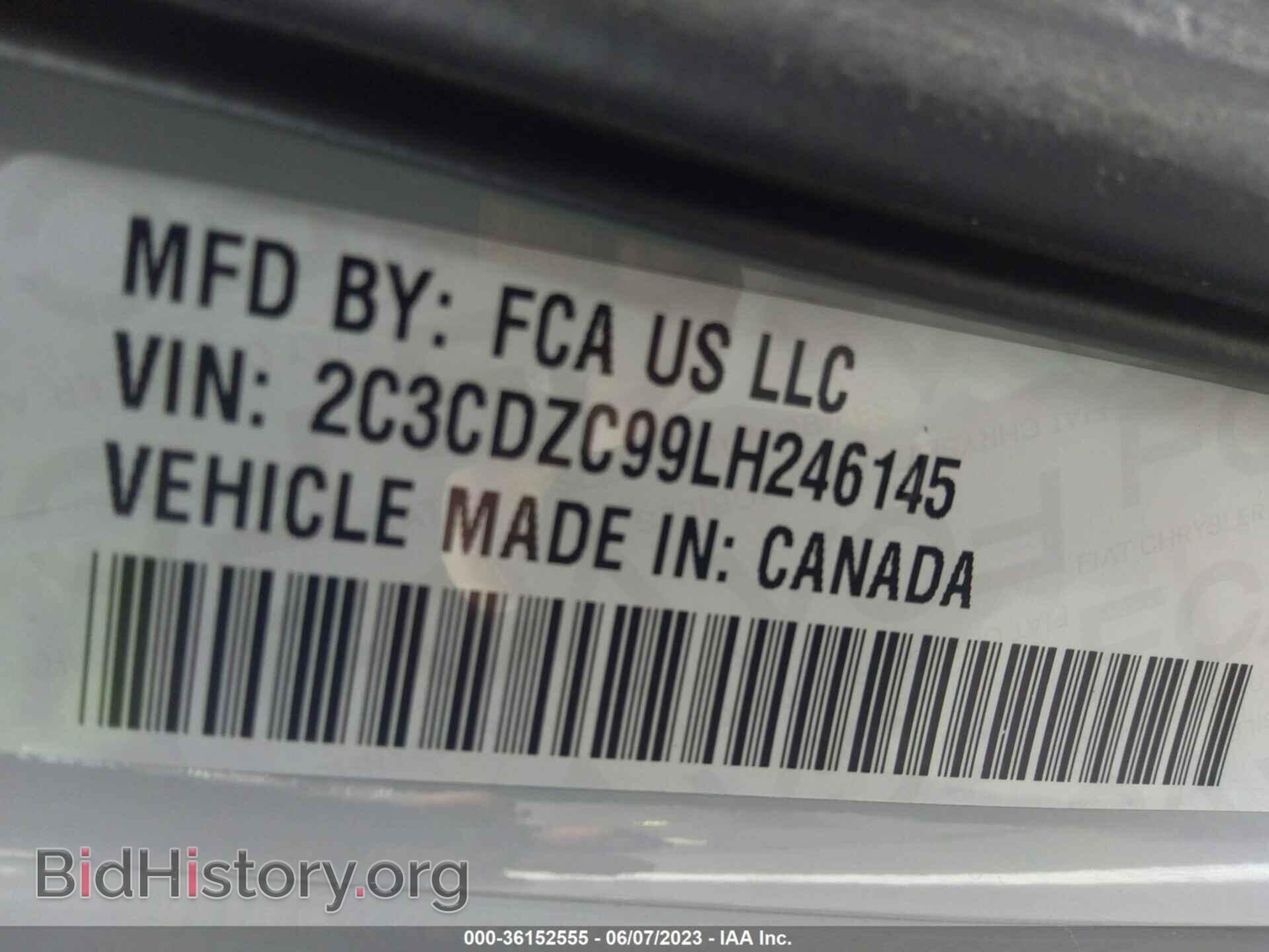 2020 DODGE CHALLENGER - VIN: 2C3CDZC99LH246145 - Фото 9