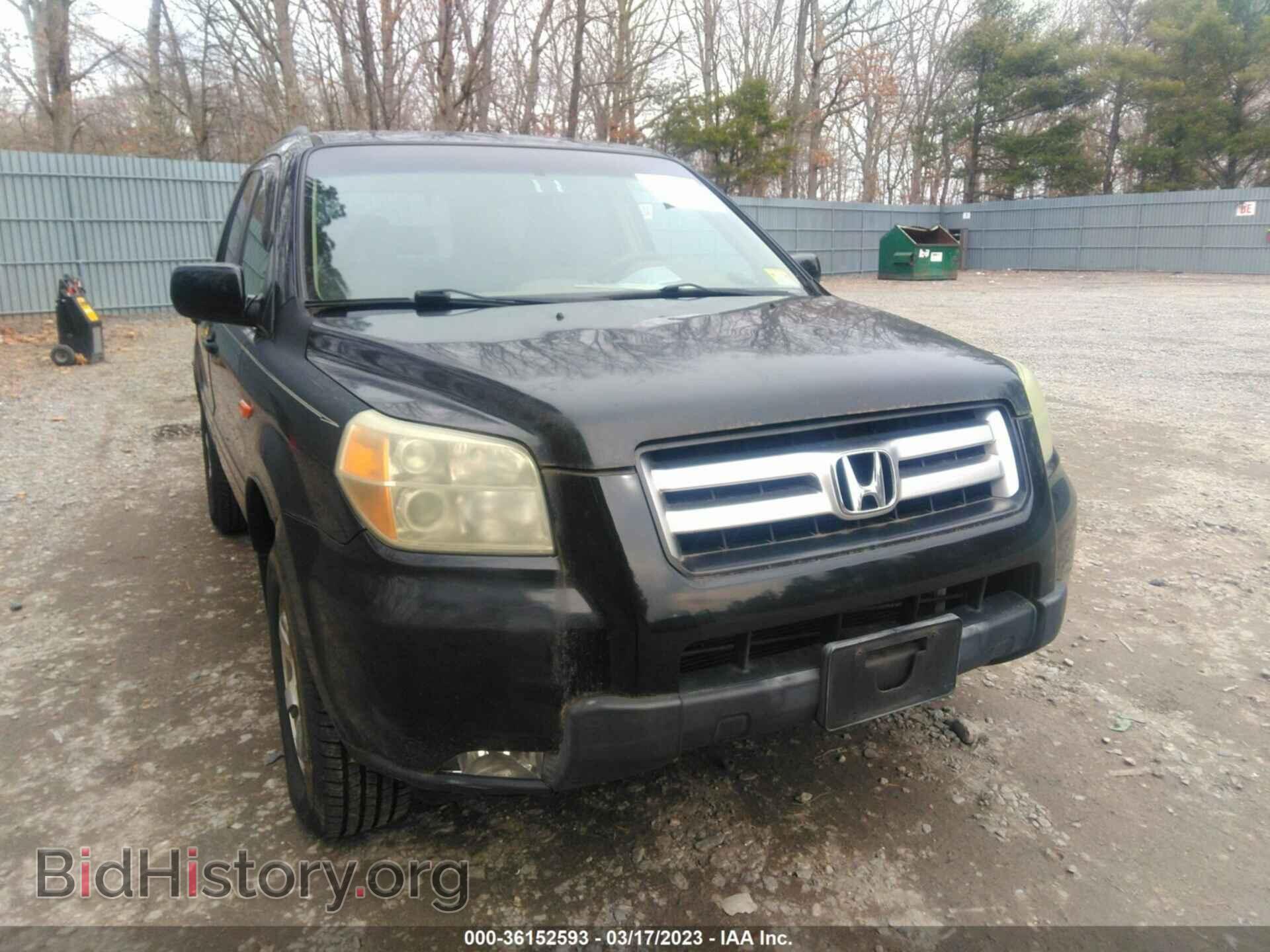 2006 HONDA PILOT - VIN: 2HKYF18476H504331 - Фото 6
