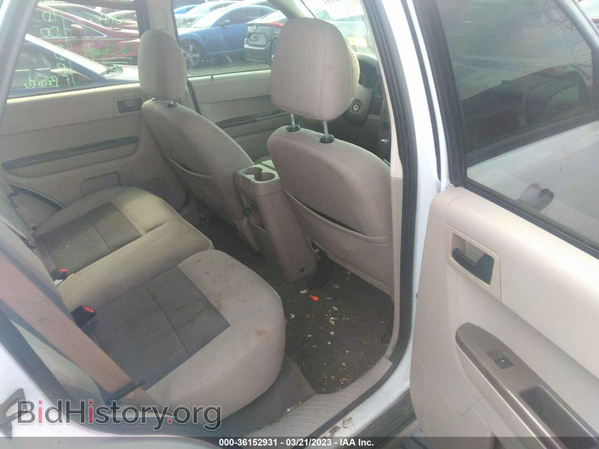 2008 FORD ESCAPE - VIN: 1FMCU03148KE49148 - Фото 8