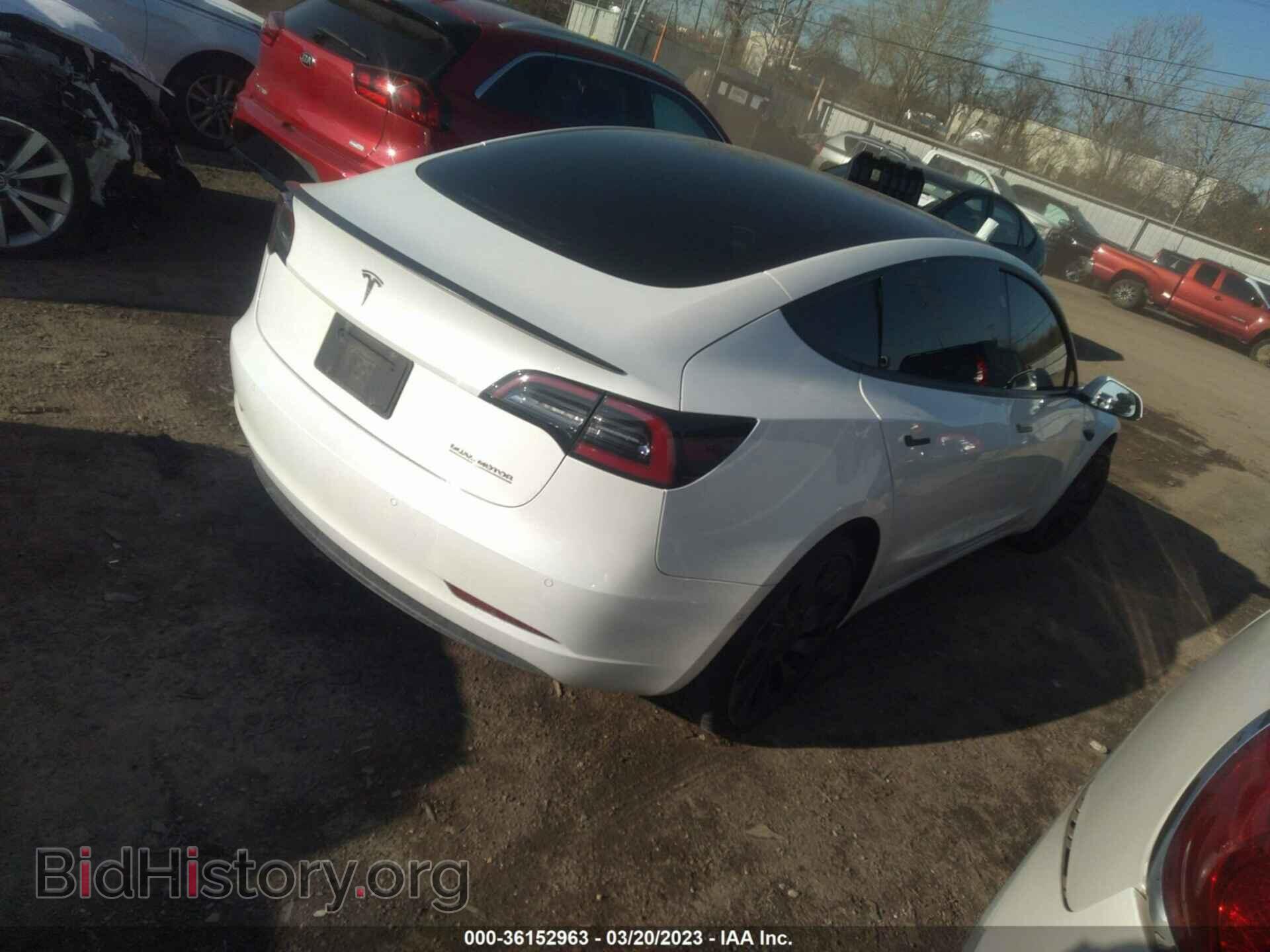 2021 TESLA MODEL 3 - VIN: 5YJ3E1ECXMF870112 - Фото 4