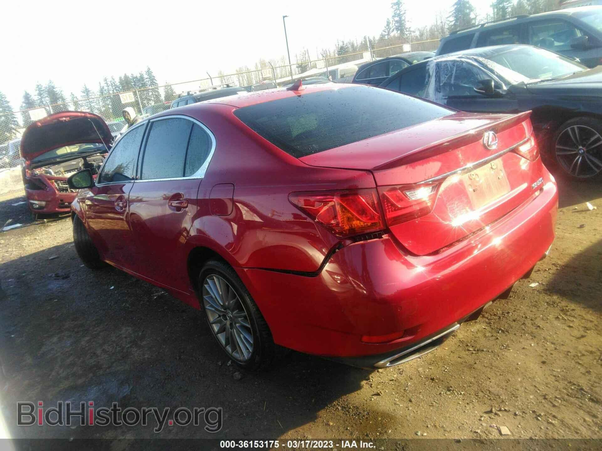 2014 LEXUS GS 350 - VIN: JTHBE1BL5E5031938 - Фото 3