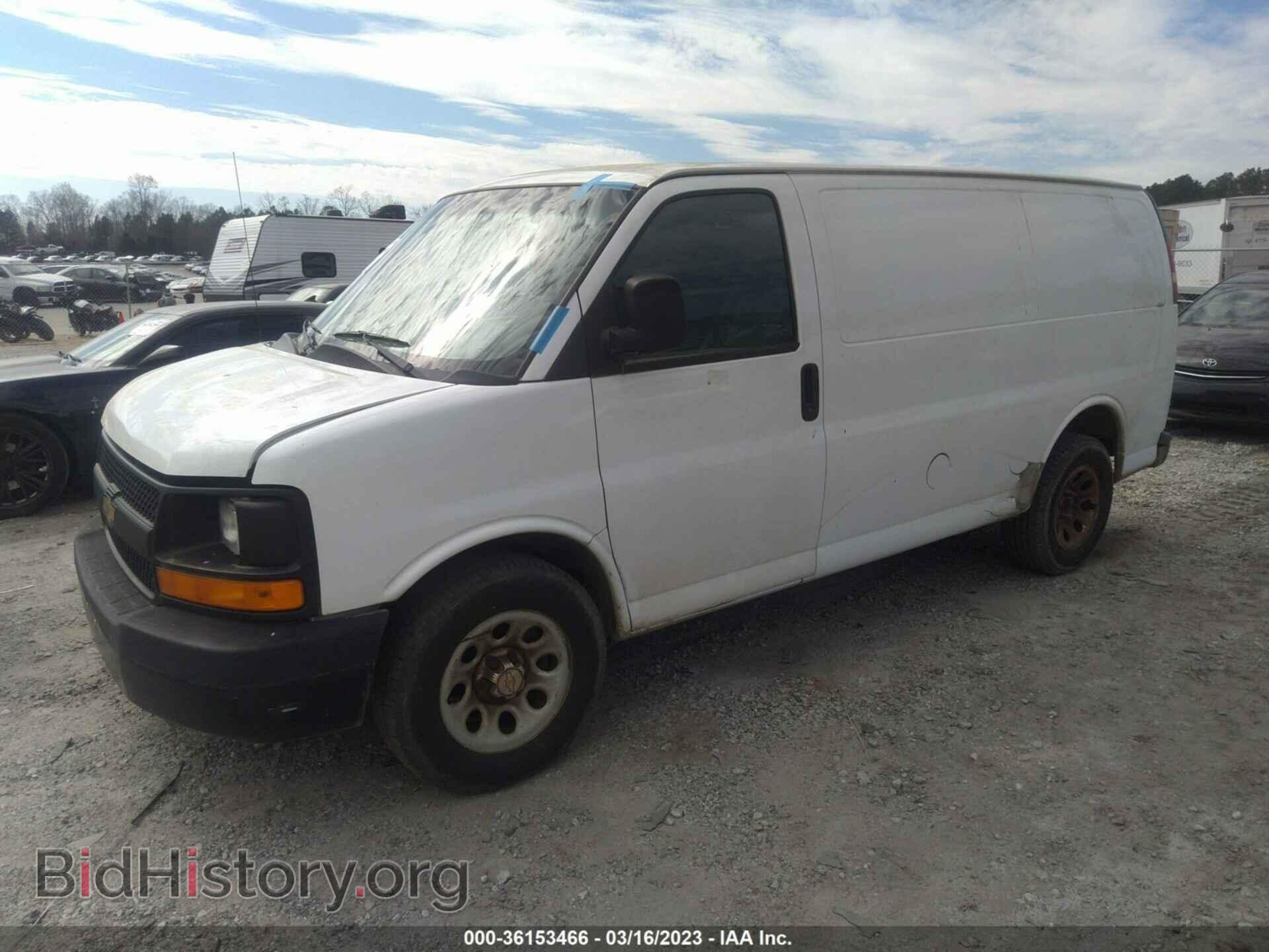 2012 CHEVROLET EXPRESS CARGO VAN - VIN: 1GCSGAFX2C1145344 - Photo 2