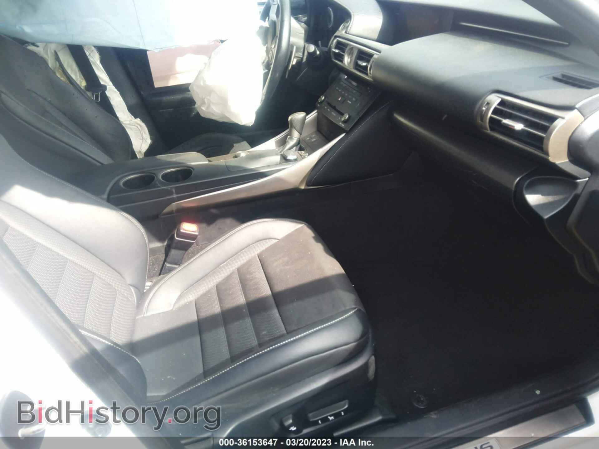 2016 LEXUS IS 350 - VIN: JTHBE1D20G5025536 - Фото 5