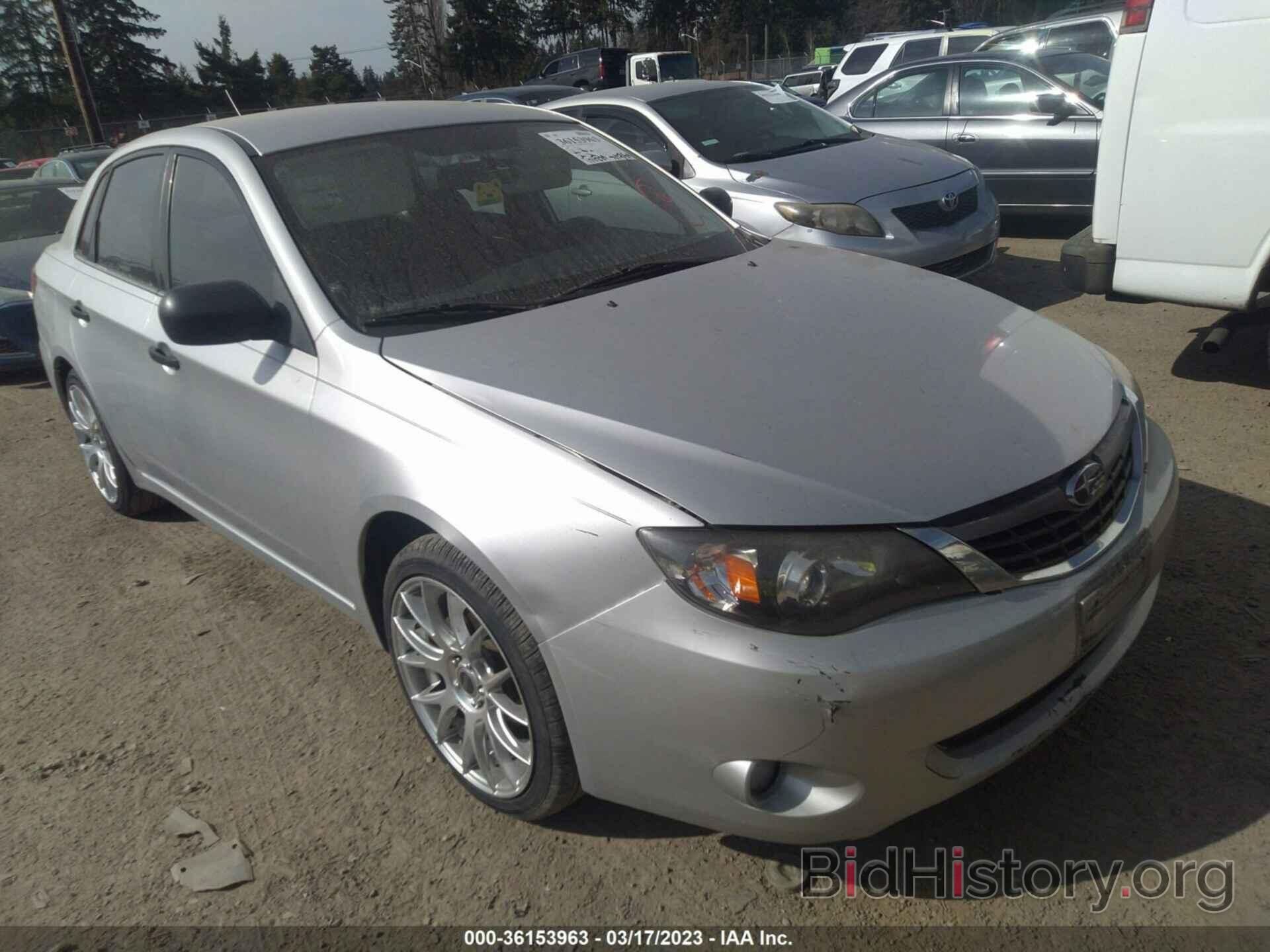 Photo JF1GE61688G522650 - SUBARU IMPREZA SEDAN 2008