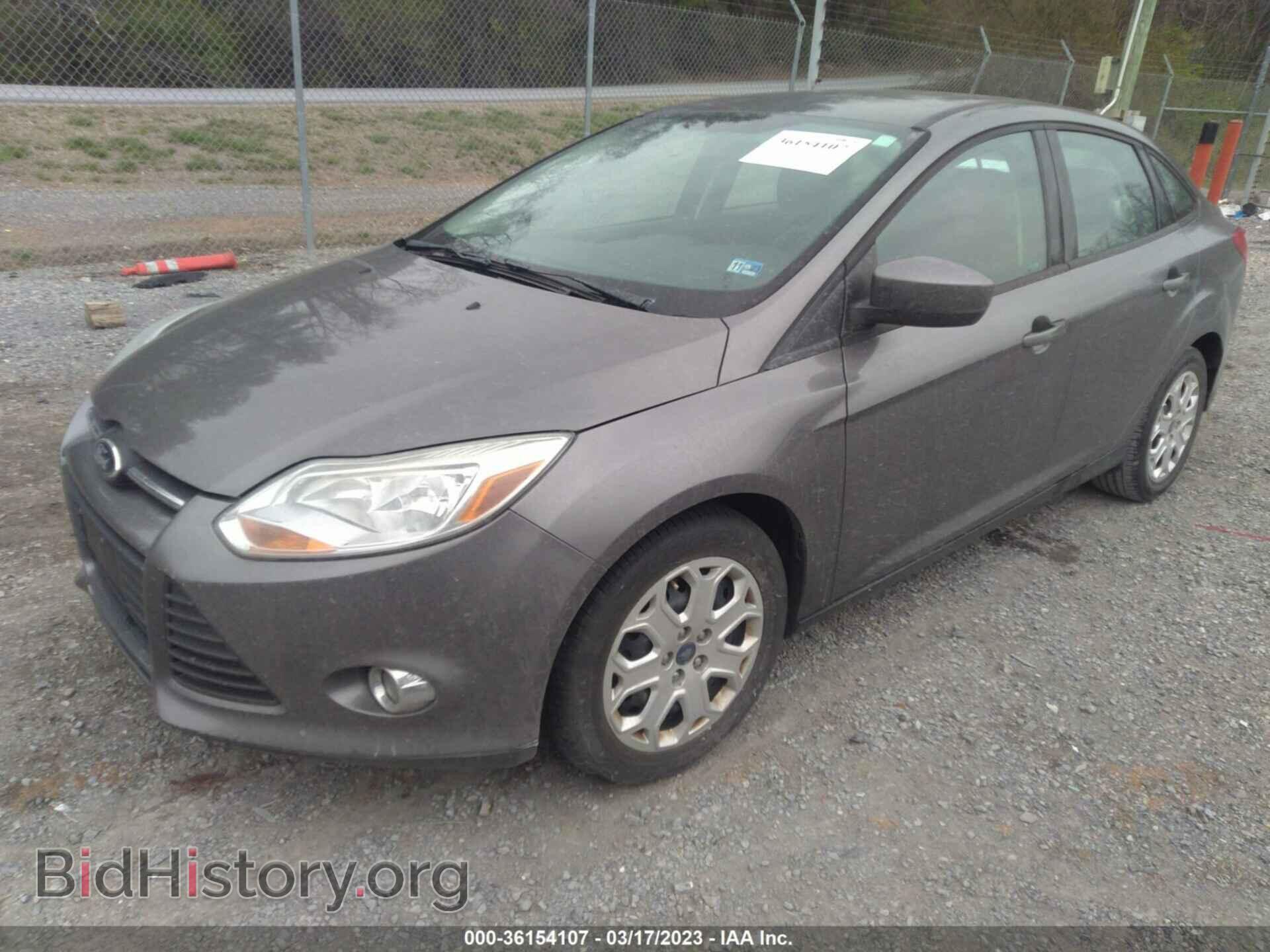 2012 FORD FOCUS - VIN: 1FAHP3F25CL473829 - Фото 2