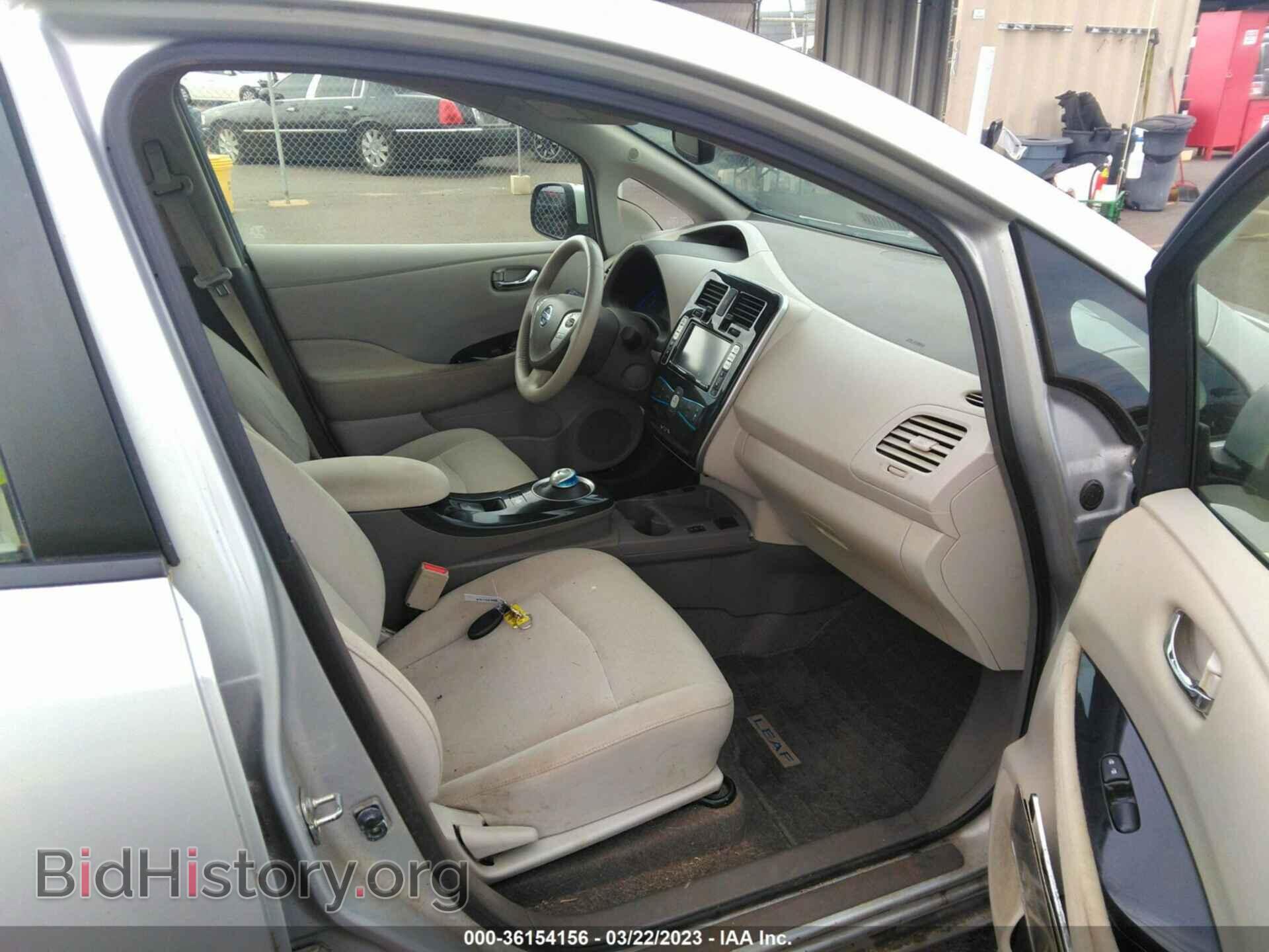 2012 NISSAN LEAF - VIN: JN1AZ0CP2CT025281 - Фото 5
