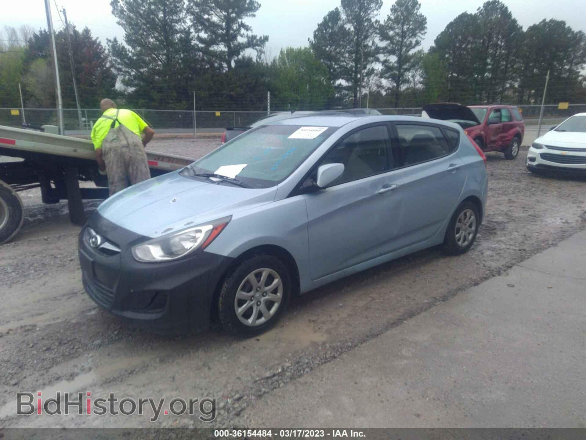 2012 HYUNDAI ACCENT - VIN: KMHCT5AE3CU005133 - Фото 2