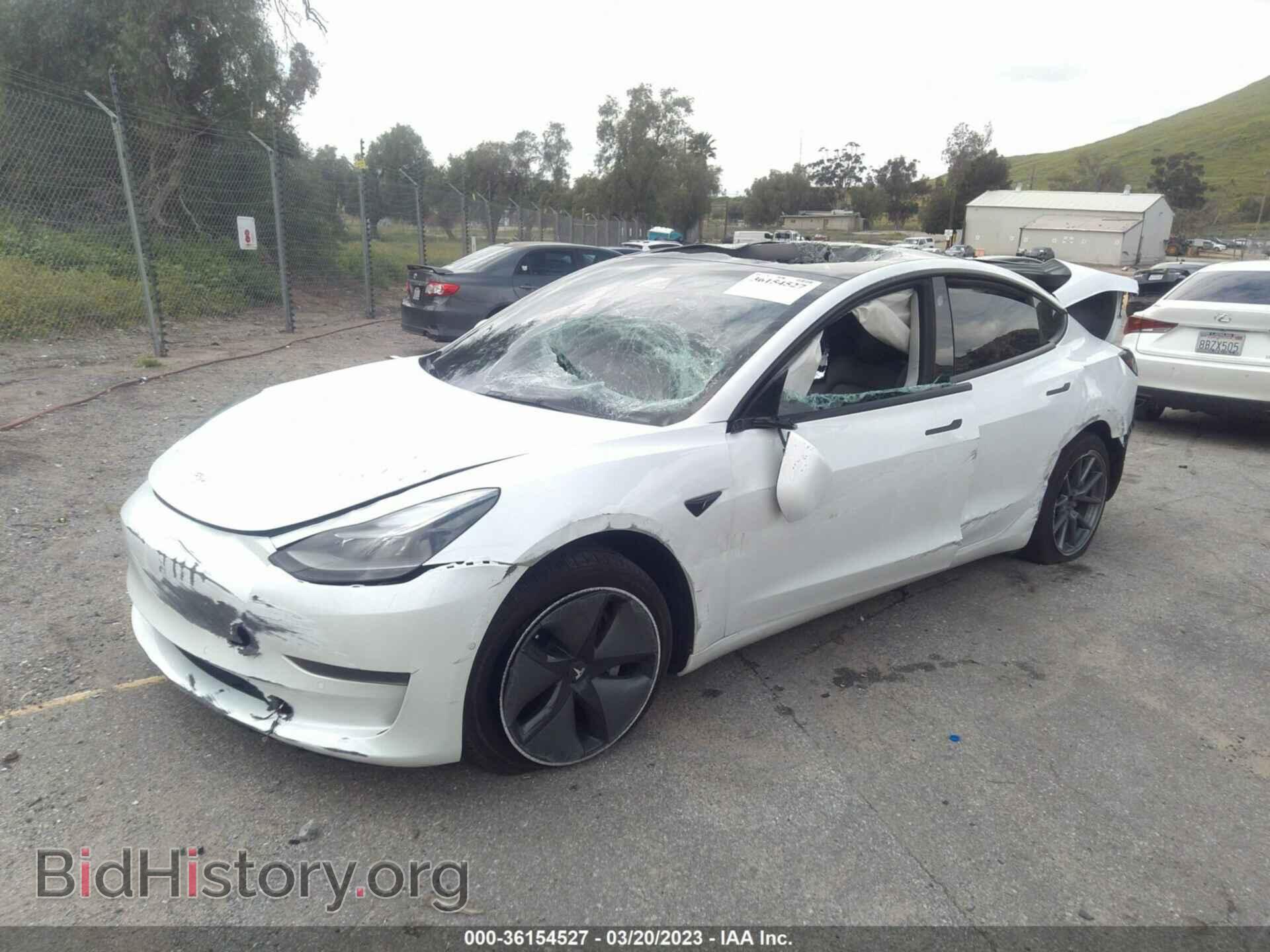2022 TESLA MODEL 3 - VIN: 5YJ3E1EA5NF111996 - Photo 2