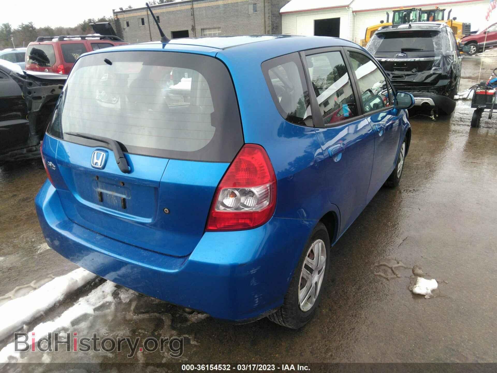 2007 HONDA FIT - VIN: JHMGD38447S044883 - Фото 4