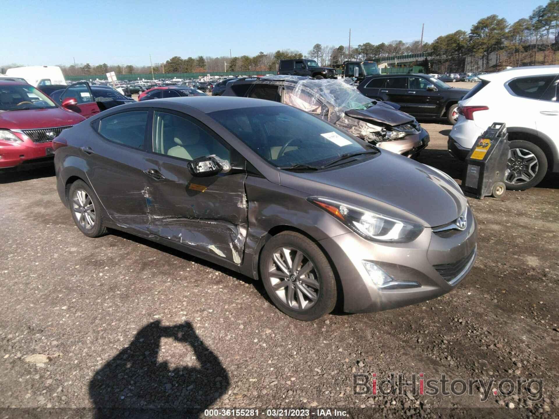 Photo 5NPDH4AE0EH483091 - HYUNDAI ELANTRA 2014