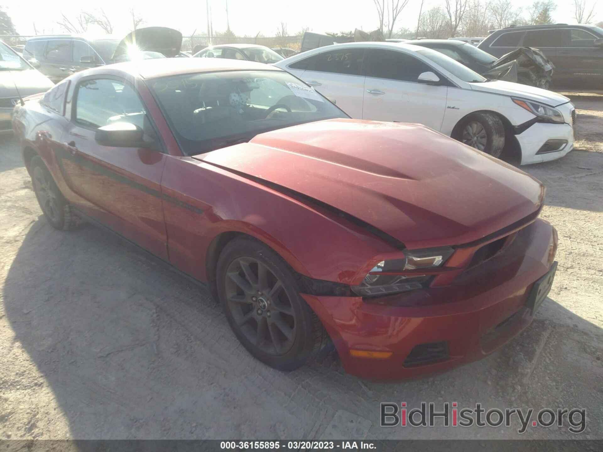 Photo 1ZVBP8AM2C5215453 - FORD MUSTANG 2012