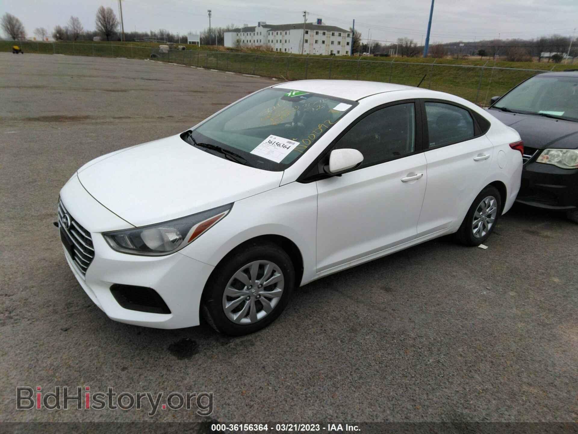 2019 HYUNDAI ACCENT - VIN: 3KPC24A39KE051191 - Фото 2
