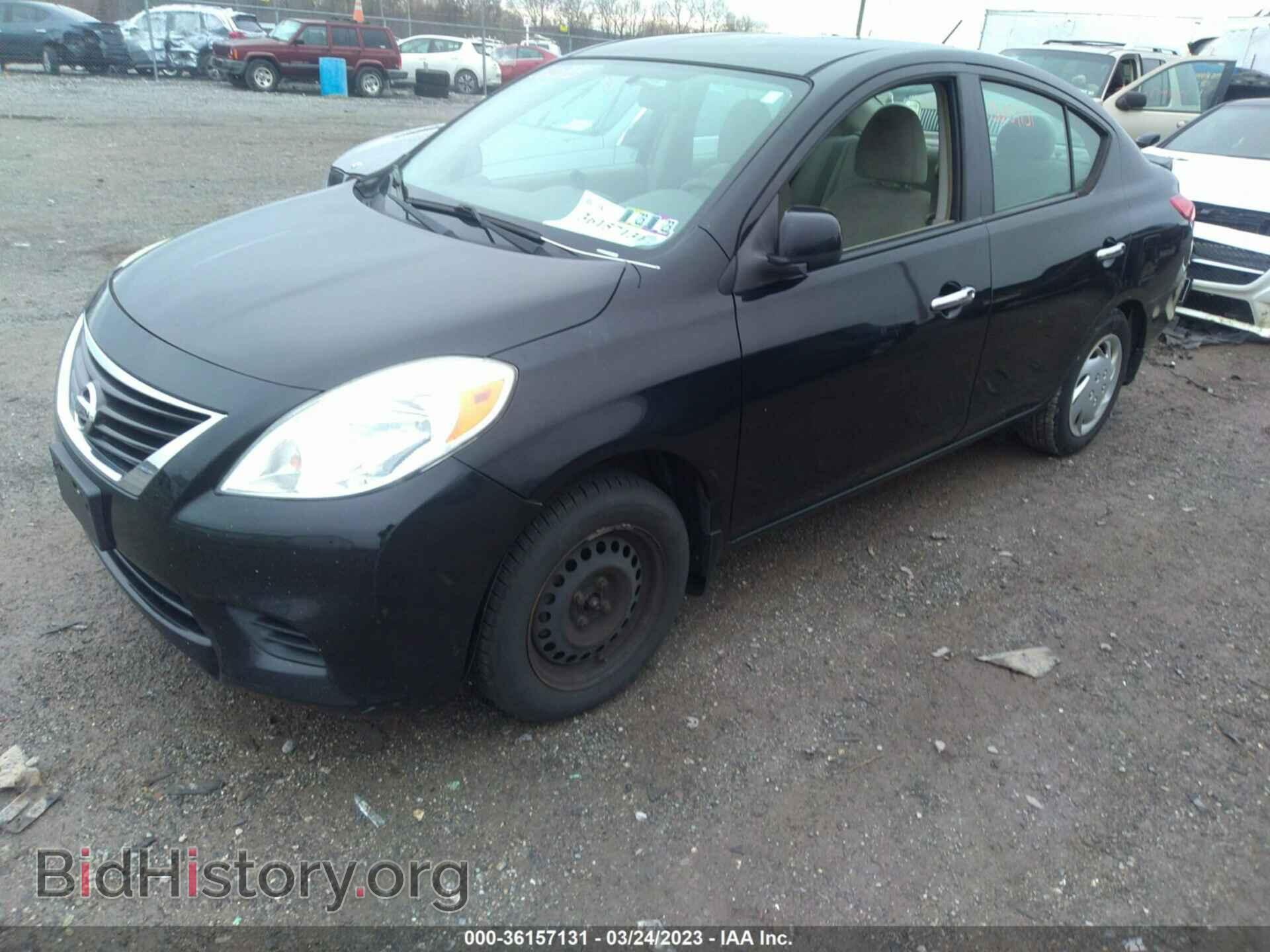 2014 NISSAN VERSA - VIN: 3N1CN7AP1EL801357 - Фото 2
