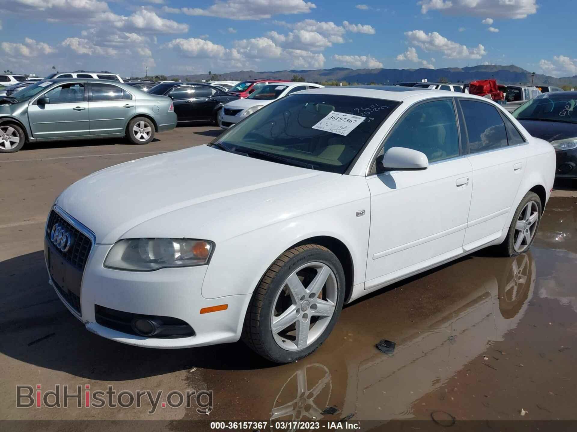 2008 AUDI A4 - VIN: WAUAF78E08A139401 - Фото 2