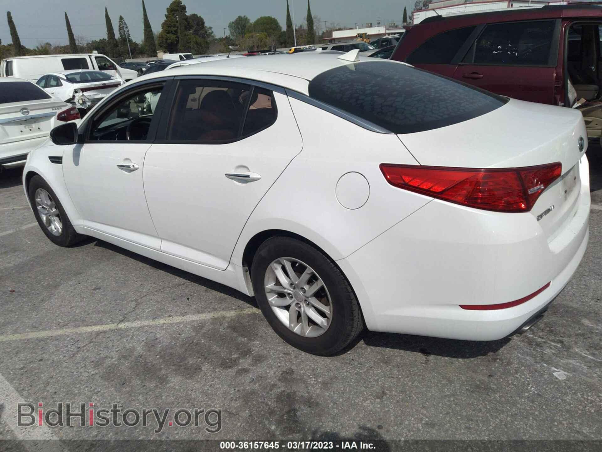 2013 KIA OPTIMA - VIN: KNAGM4A71D5305390 - Фото 3