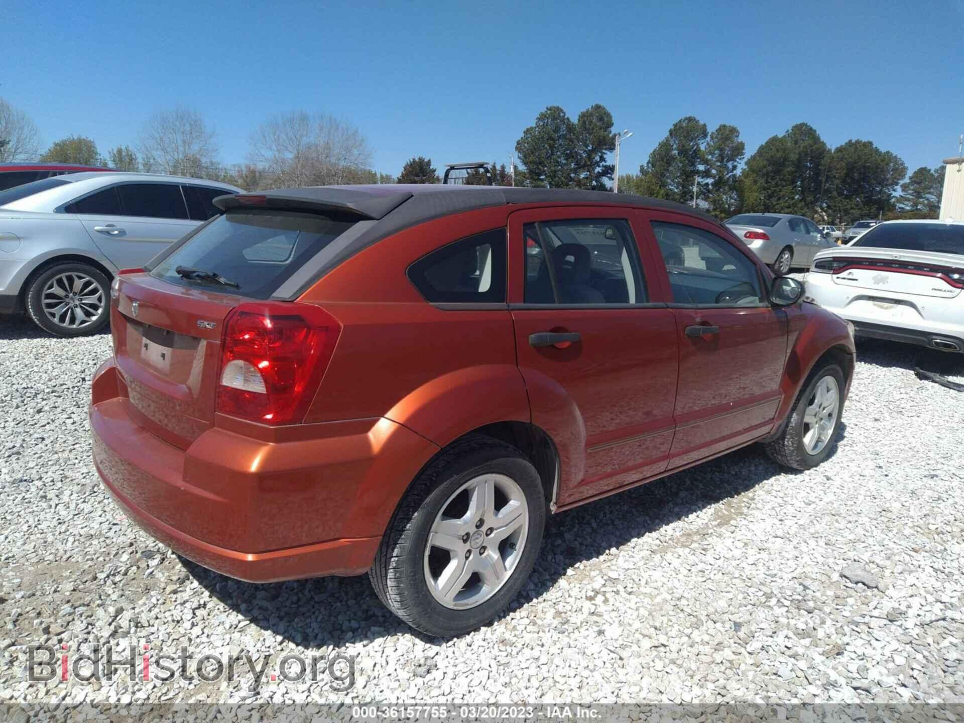2007 DODGE CALIBER - VIN: 1B3HB48B67D159314 - Фото 4