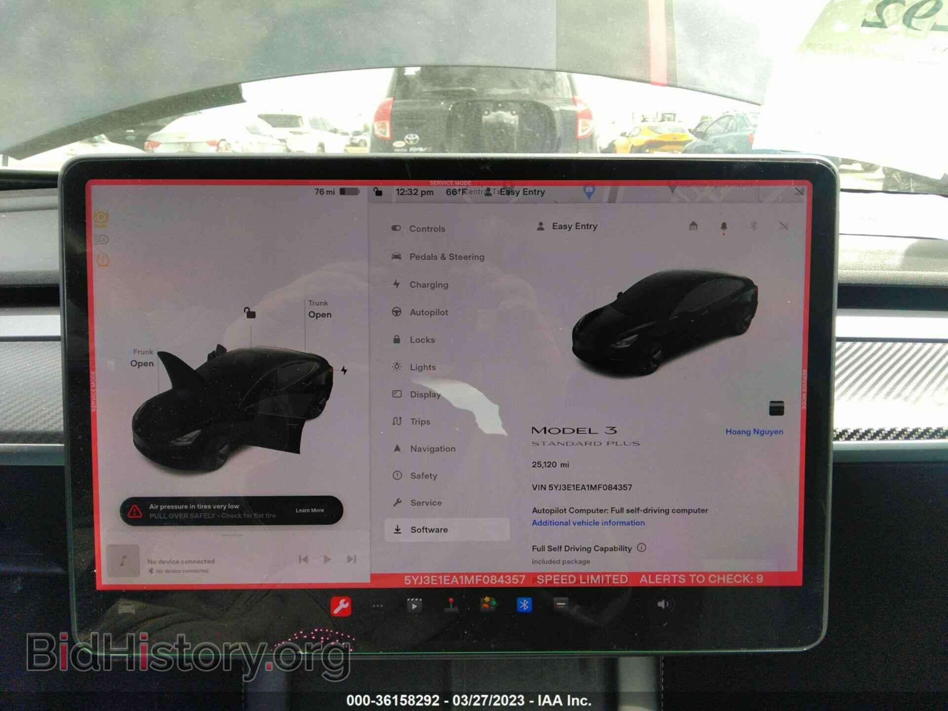 2021 TESLA MODEL 3 - VIN: 5YJ3E1EA1MF084357 - Photo 7