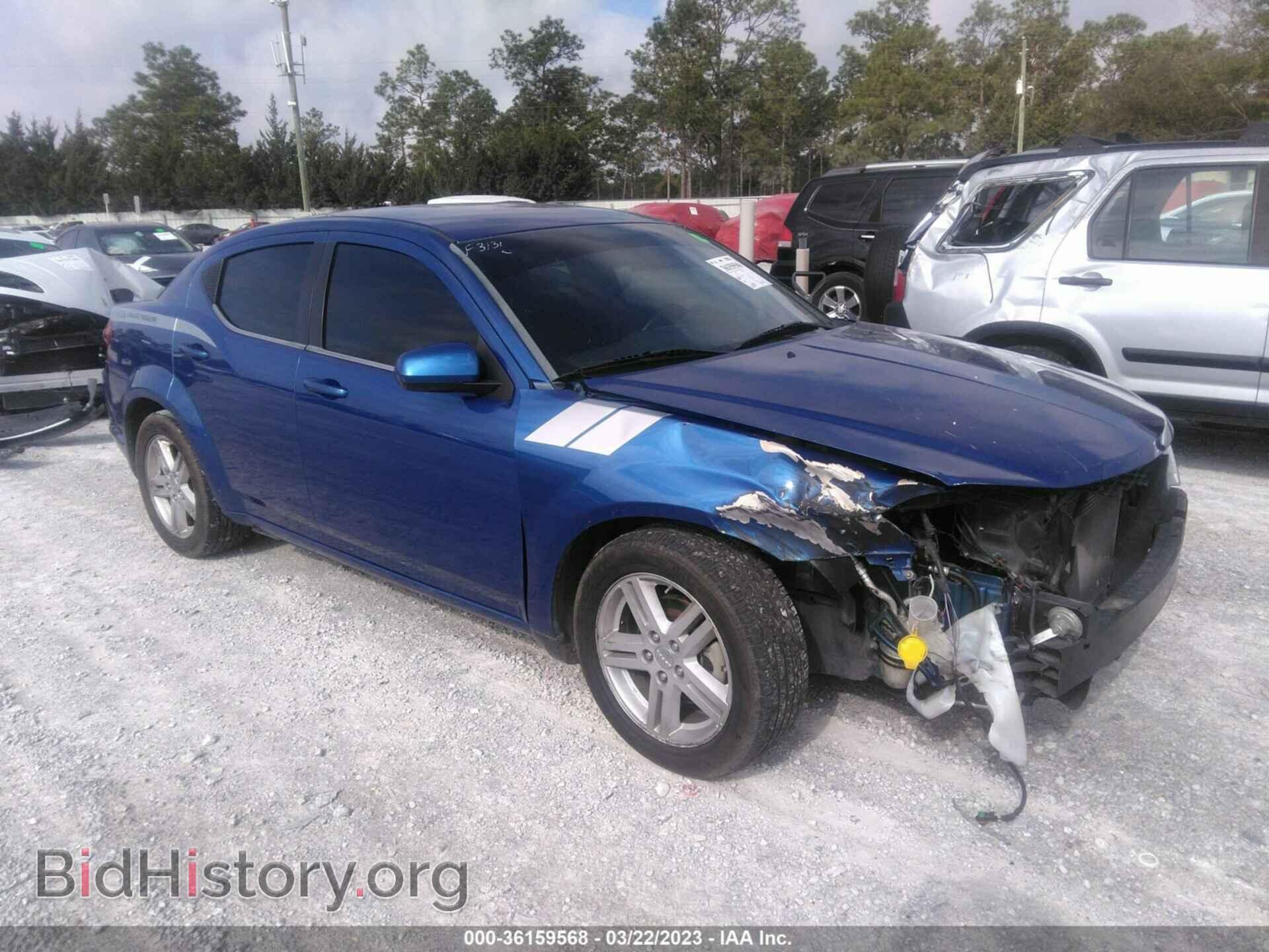 Фотография 1C3CDZCB5DN596349 - DODGE AVENGER 2013