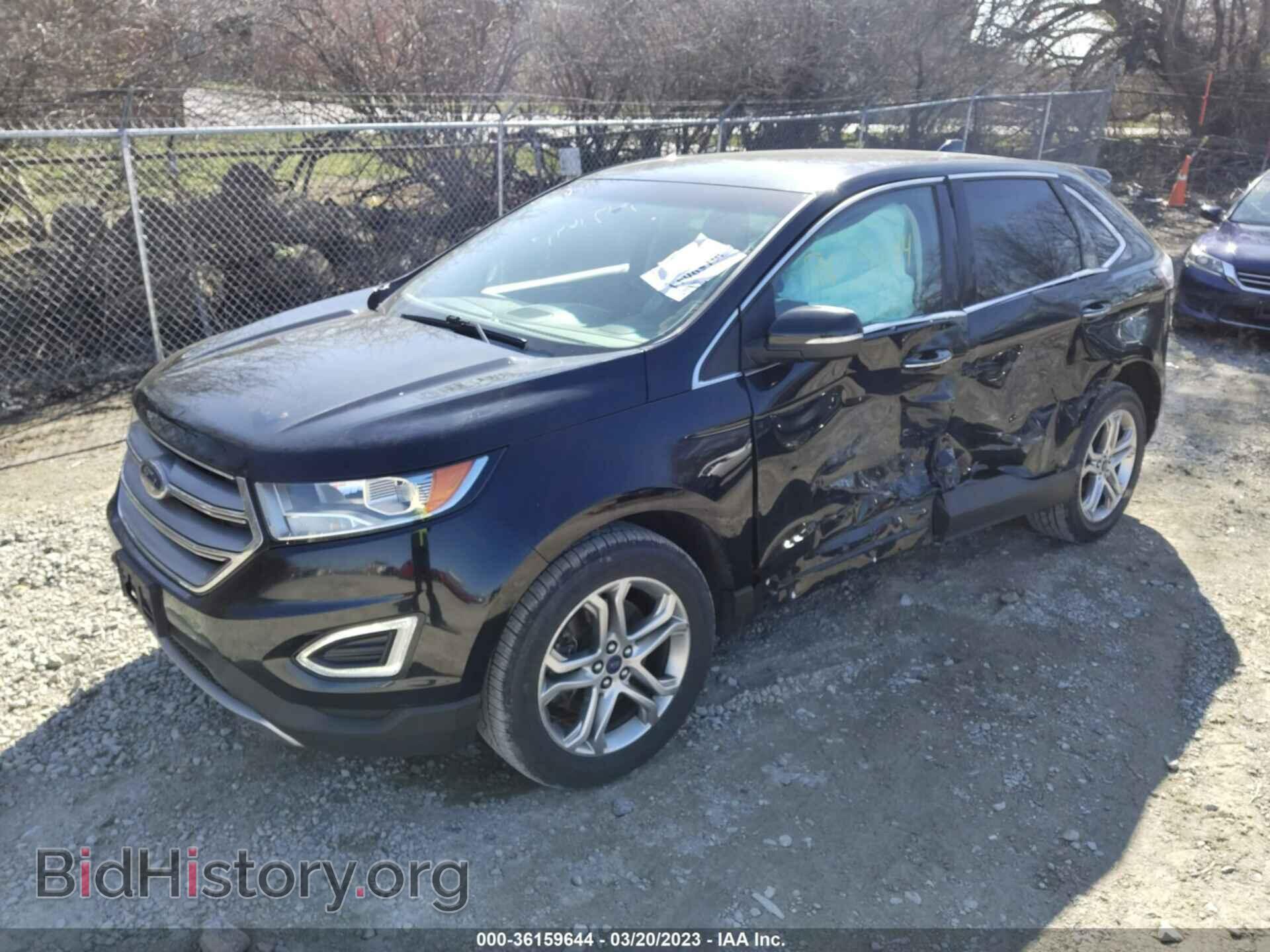 2016 FORD EDGE - VIN: 2FMPK3K87GBB42900 - Фото 2