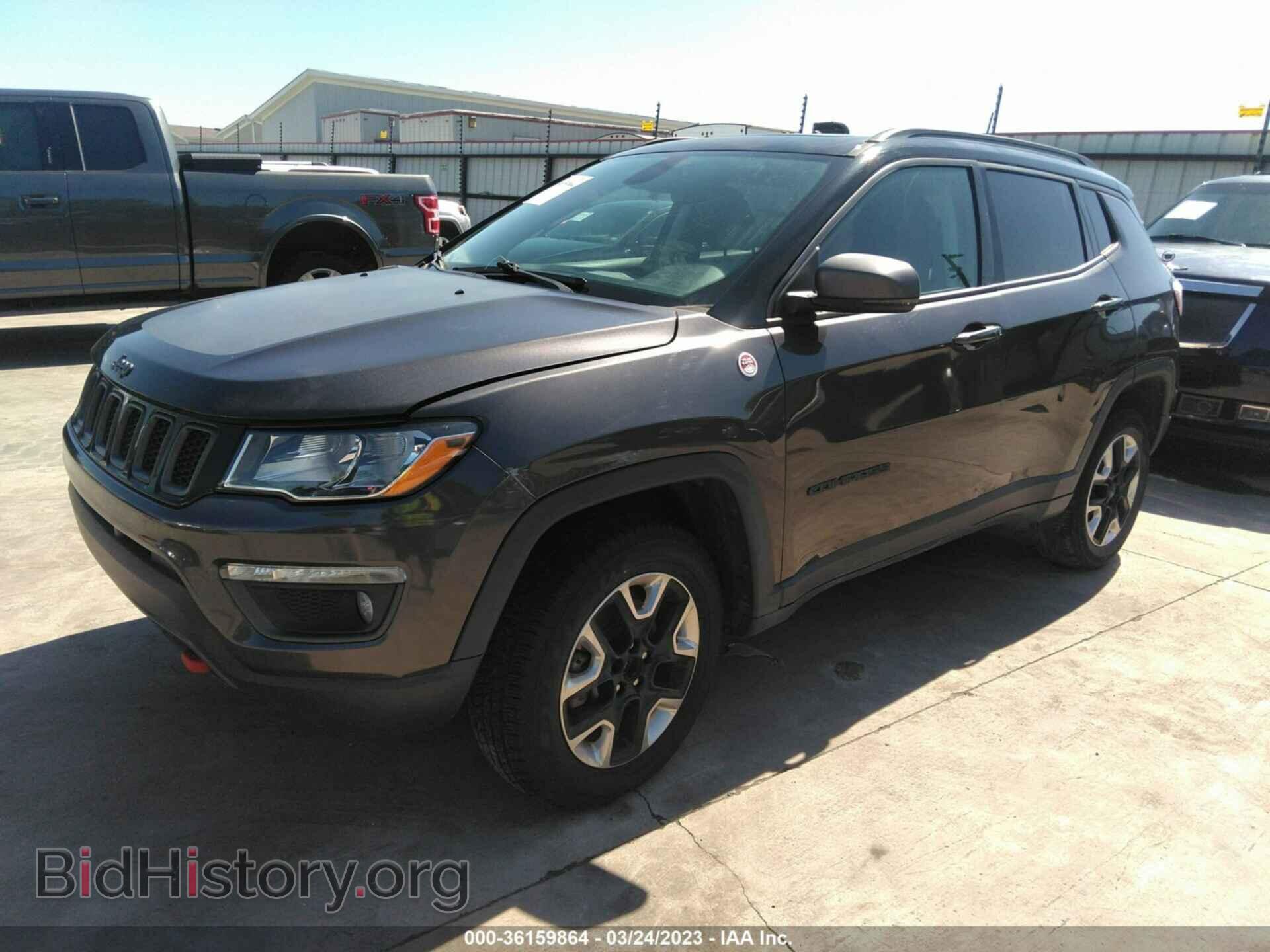 2018 JEEP COMPASS - VIN: 3C4NJDDB4JT245555 - Фото 2