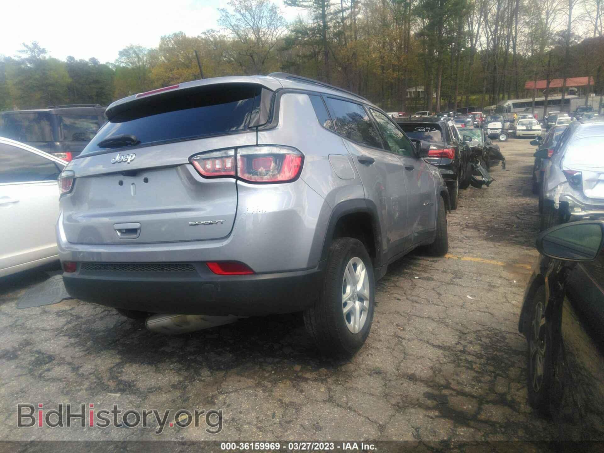 2018 JEEP COMPASS - VIN: 3C4NJCAB3JT462500 - Фото 4