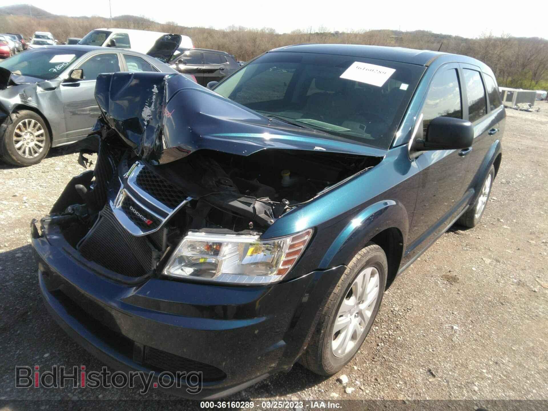 2014 DODGE JOURNEY - VIN: 3C4PDCAB7ET285357 - Фото 2