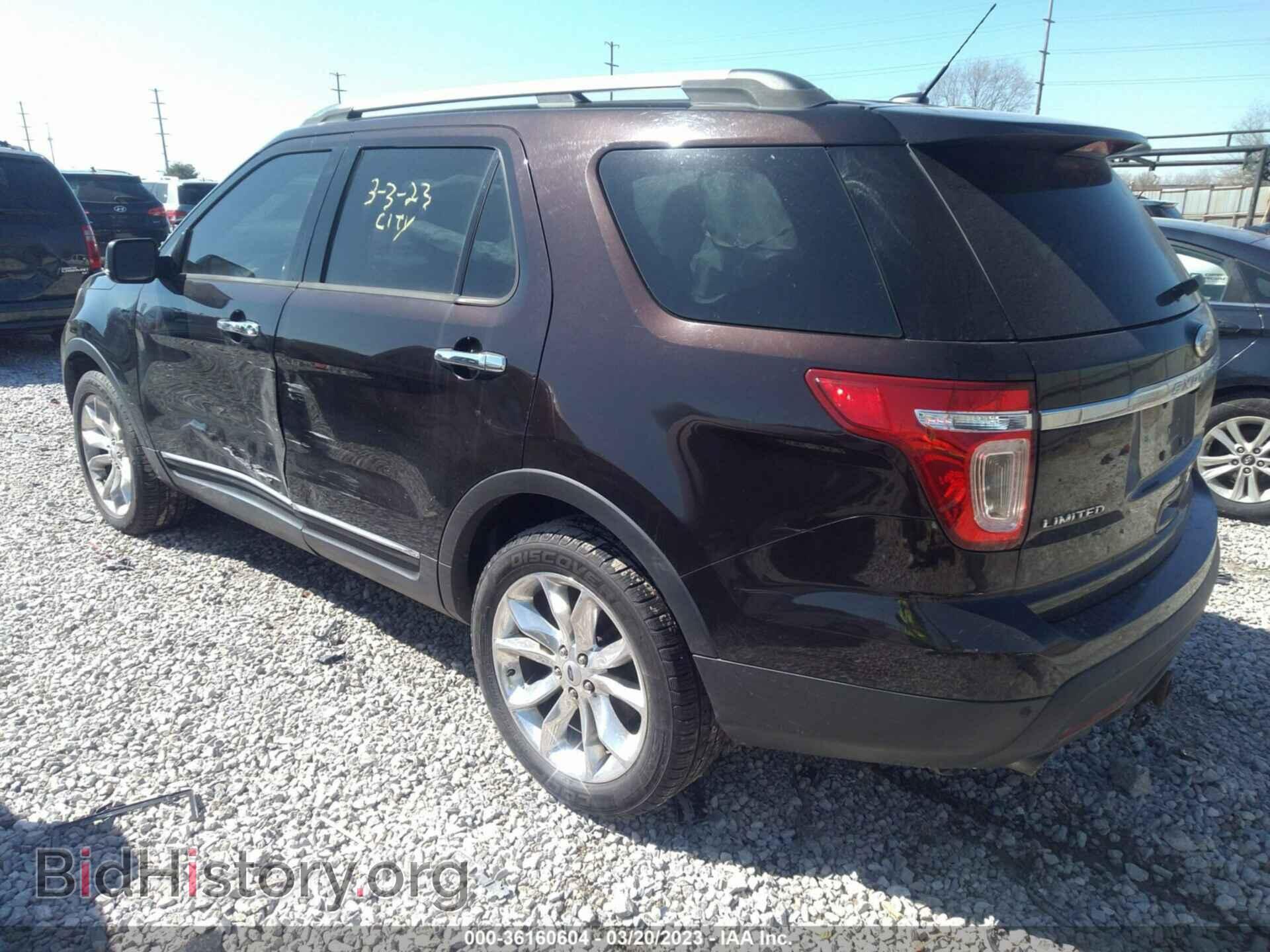 2013 FORD EXPLORER - VIN: 1FM5K8F83DGC78962 - Фото 3