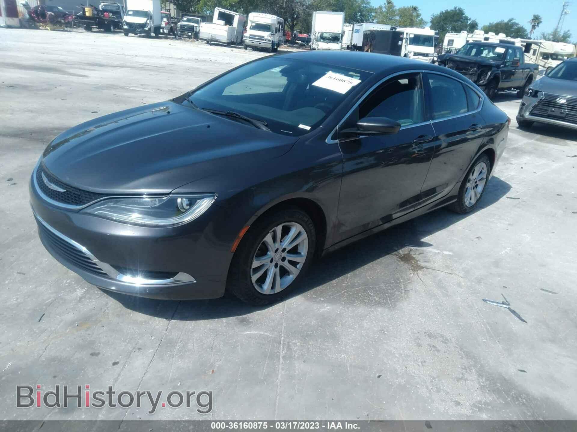 2015 CHRYSLER 200 - VIN: 1C3CCCAB6FN599184 - Фото 2