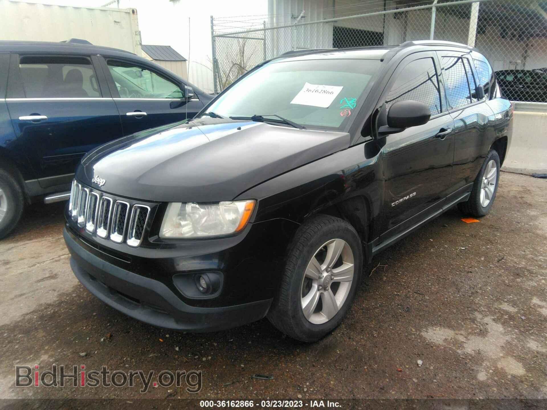 2012 JEEP COMPASS - VIN: 1C4NJCBA1CD602929 - Фото 2