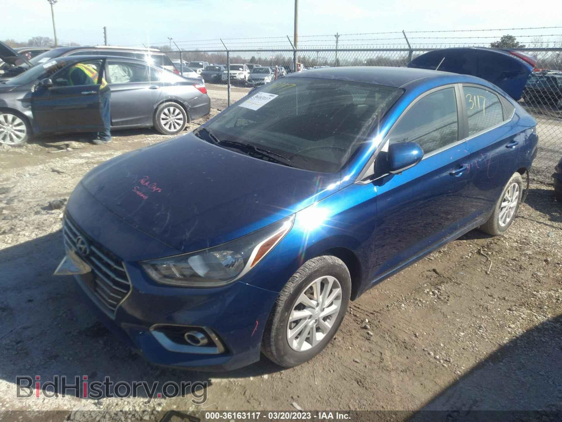 2022 HYUNDAI ACCENT - VIN: 3KPC24A67NE155502 - Фото 2