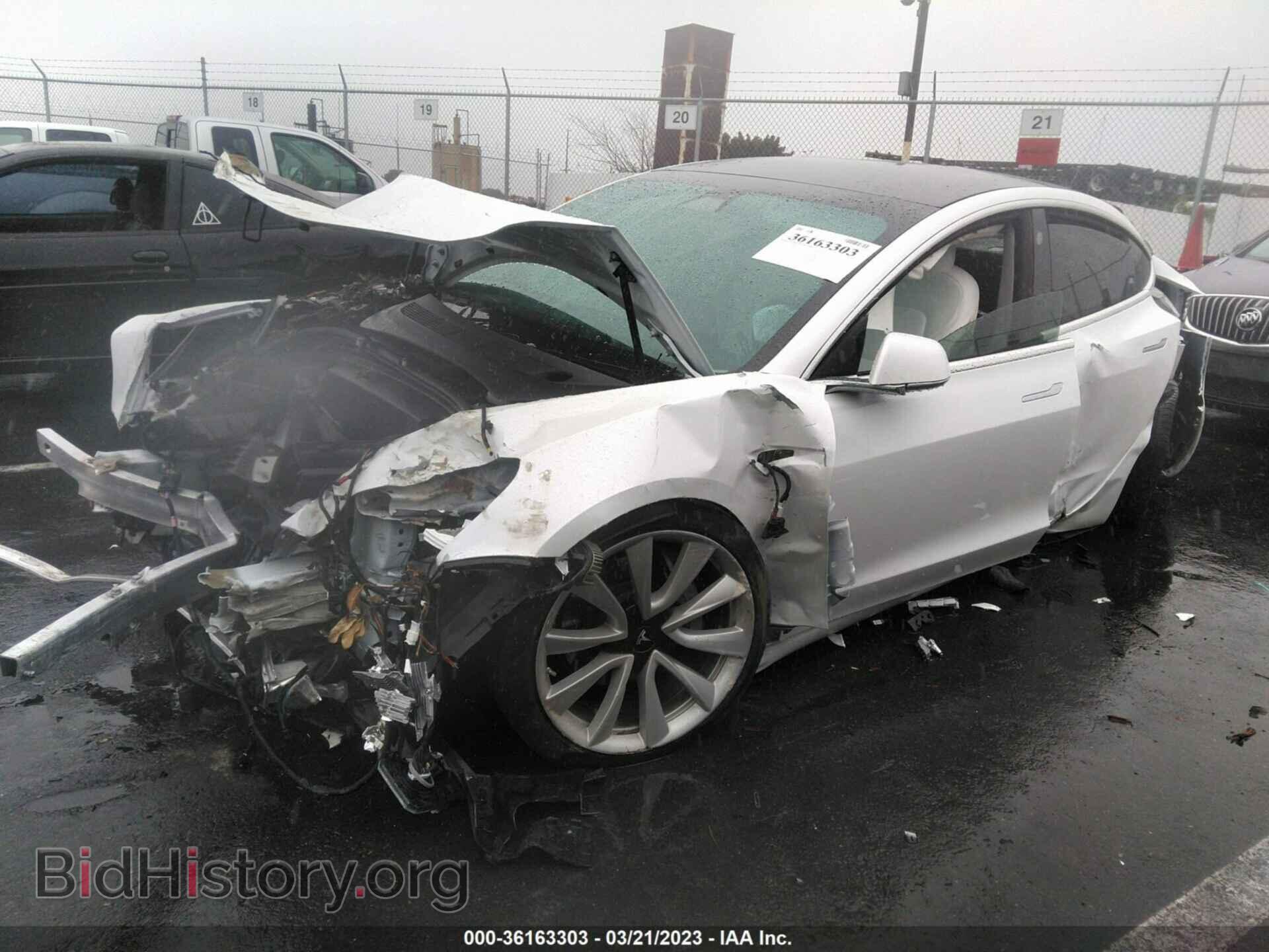 2019 TESLA MODEL 3 - VIN: 5YJ3E1EA1KF448001 - Photo 2