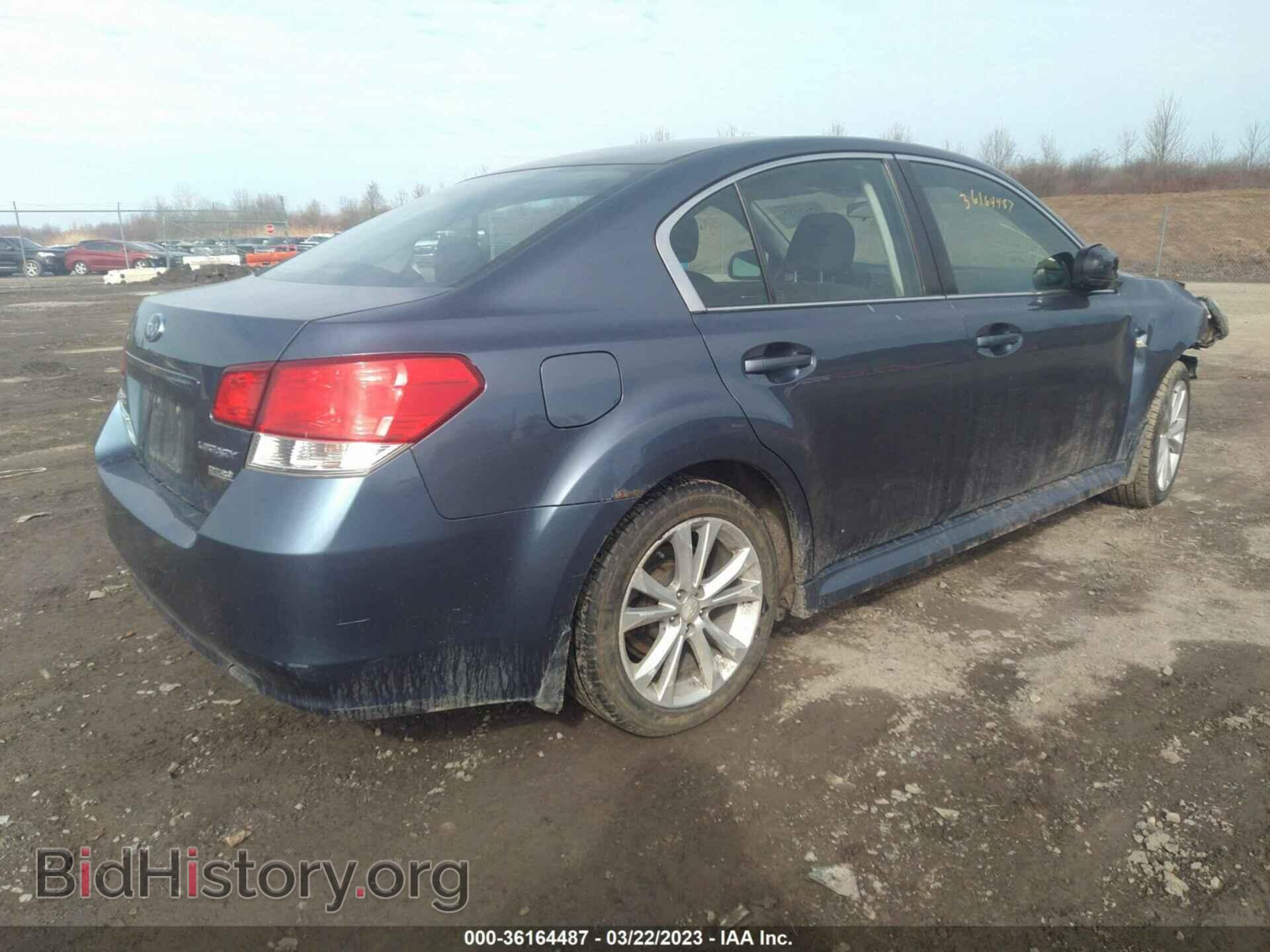 2014 SUBARU LEGACY - VIN: 4S3BMBA63E3028506 - Фото 4
