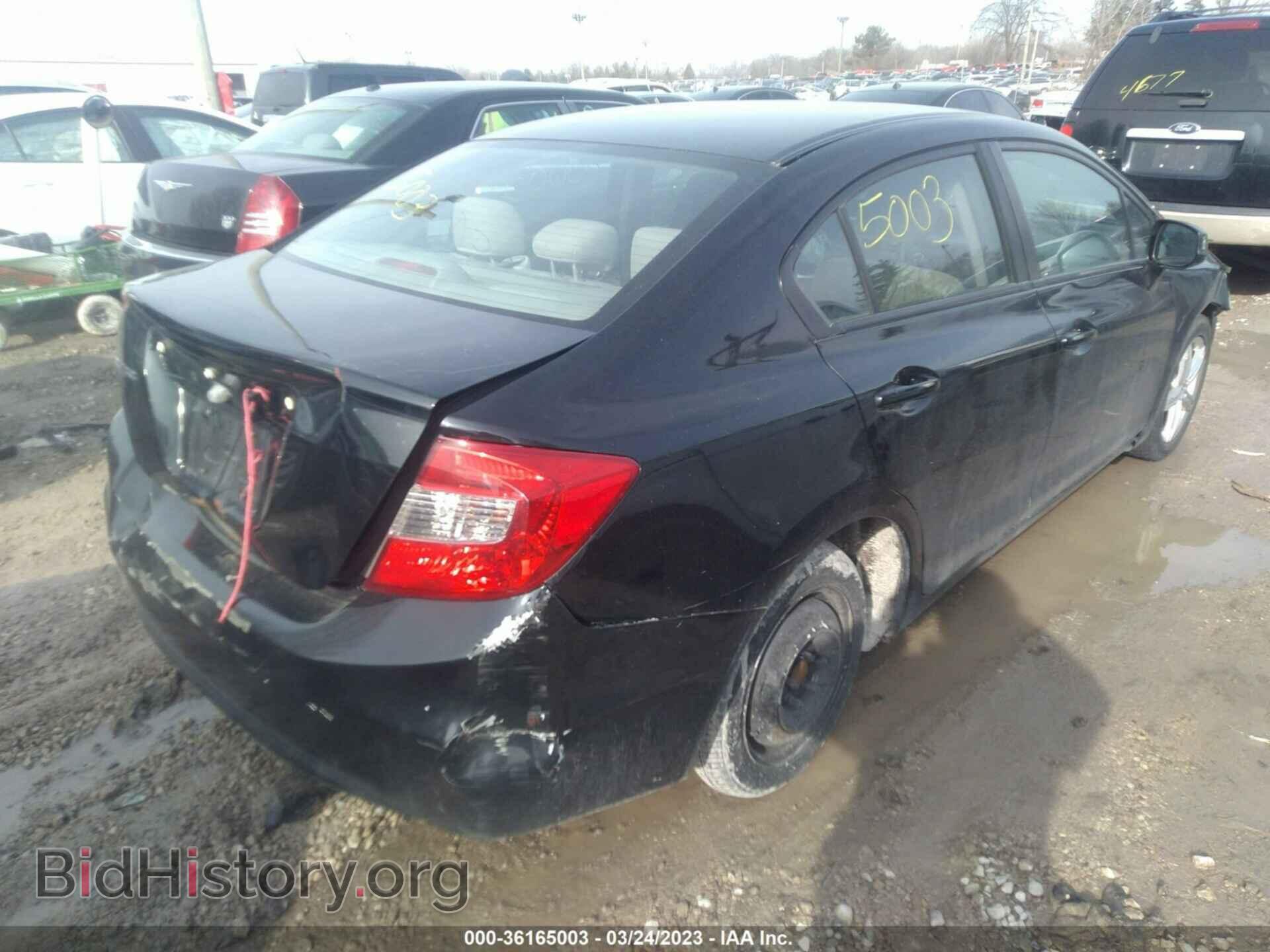 2012 HONDA CIVIC - VIN: 19XFB2F82CE055171 - Фото 4