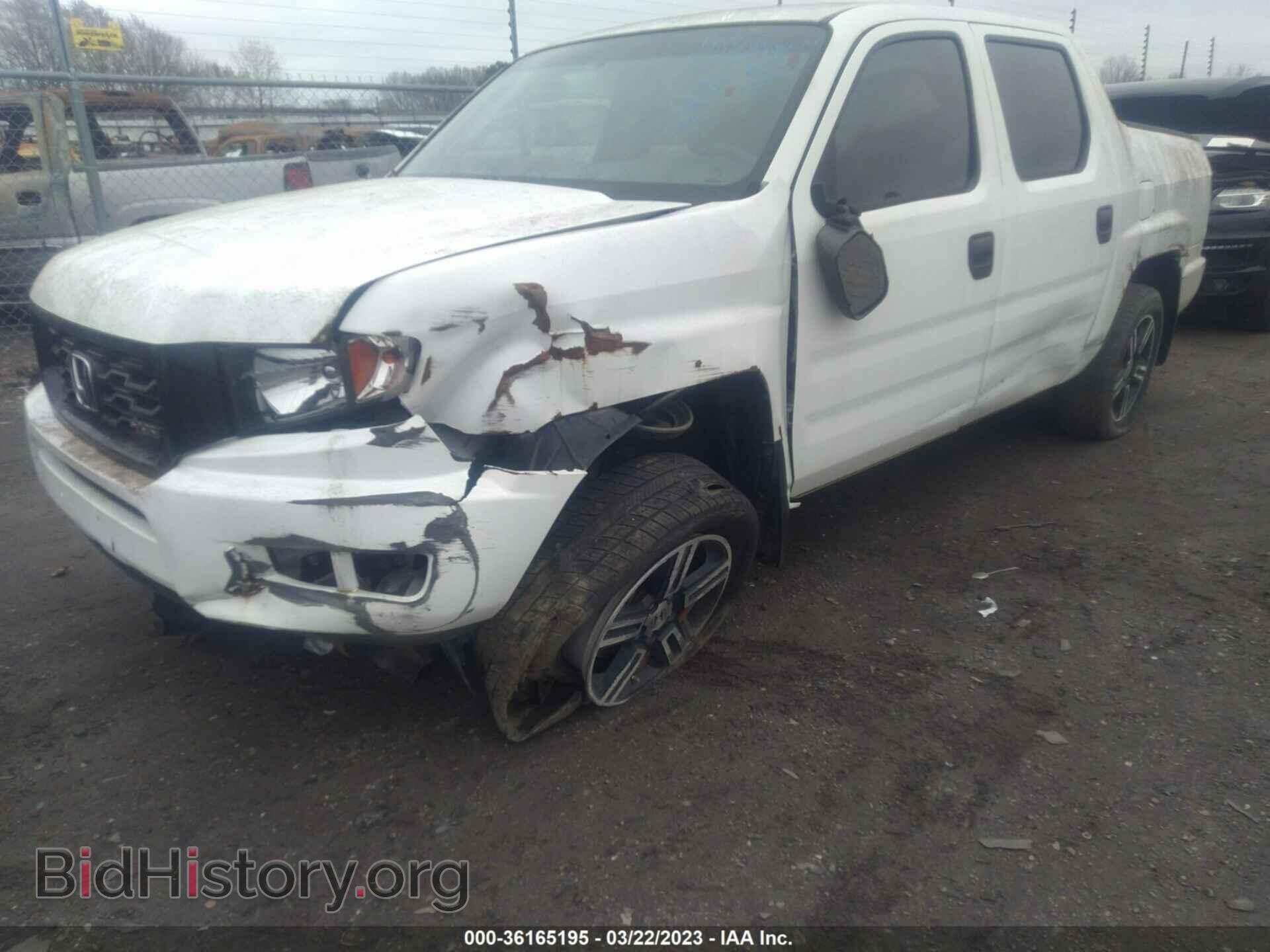 2012 HONDA RIDGELINE - VIN: 5FPYK1F70CB453331 - Фото 2