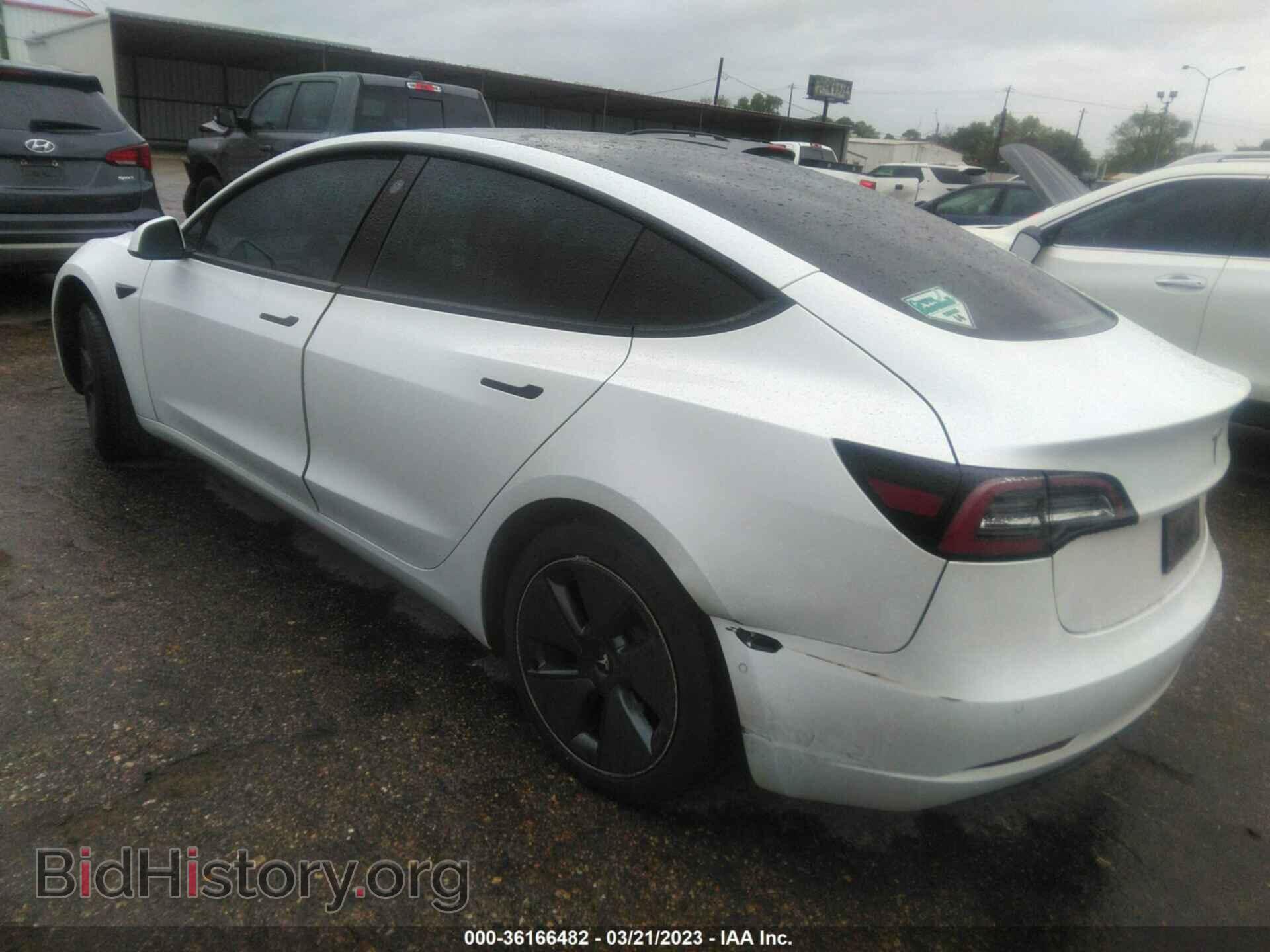 2021 TESLA MODEL 3 - VIN: 5YJ3E1EB0MF849292 - Фото 3