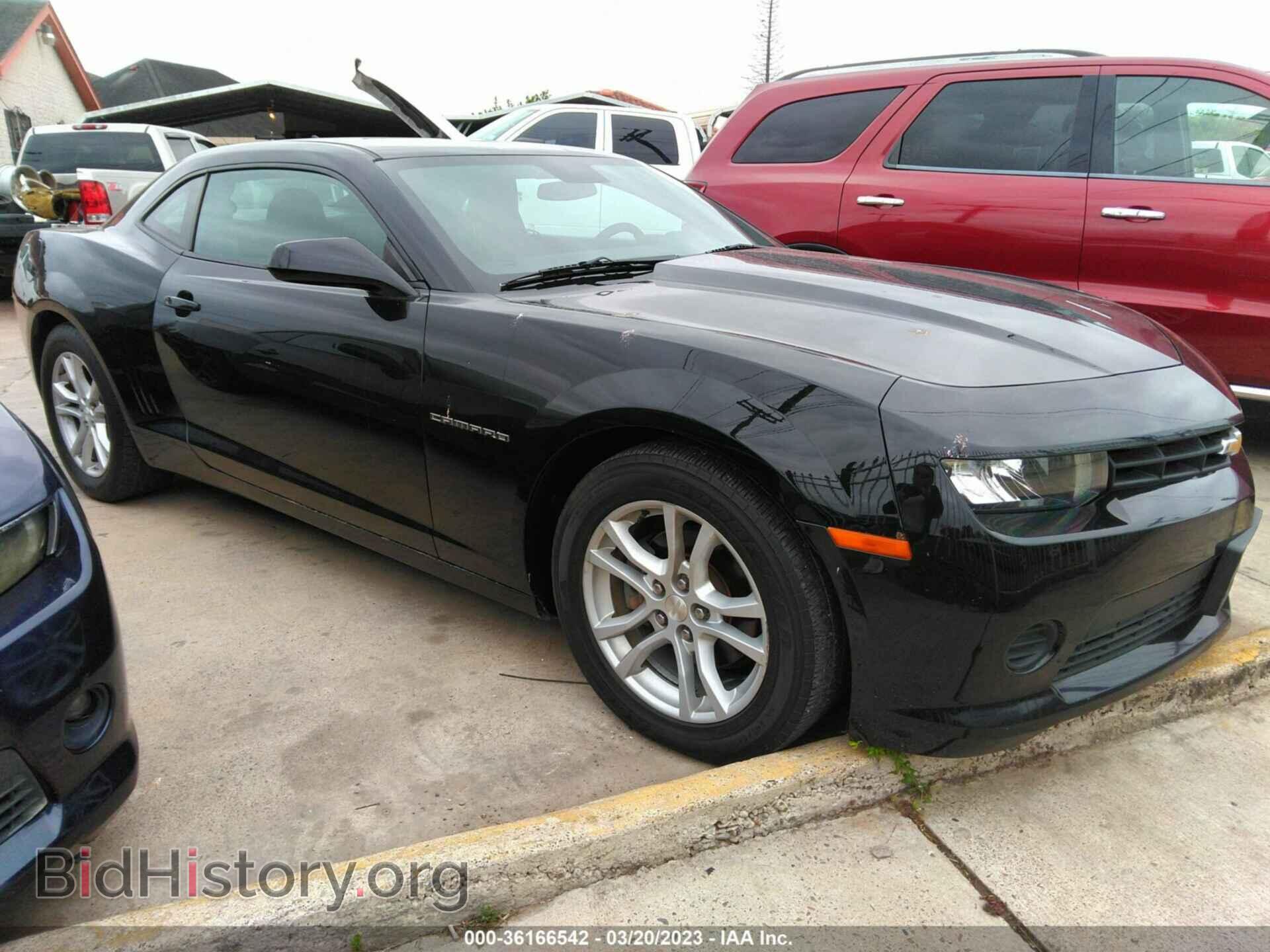 Фотография 2G1FB1E32F9306217 - CHEVROLET CAMARO 2015
