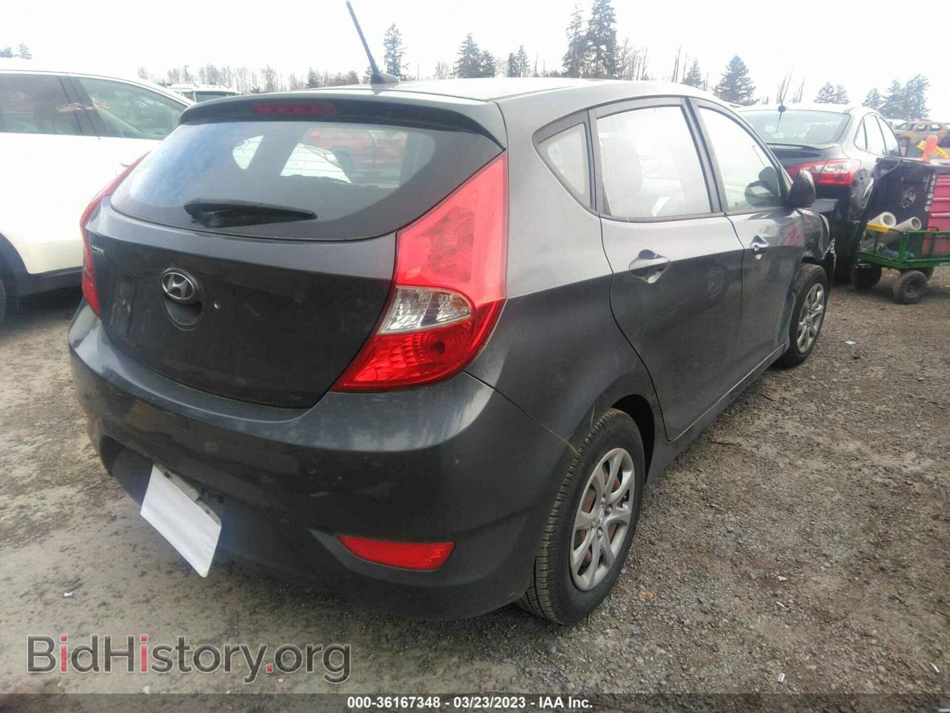 2012 HYUNDAI ACCENT - VIN: KMHCT5AE2CU046434 - Фото 4