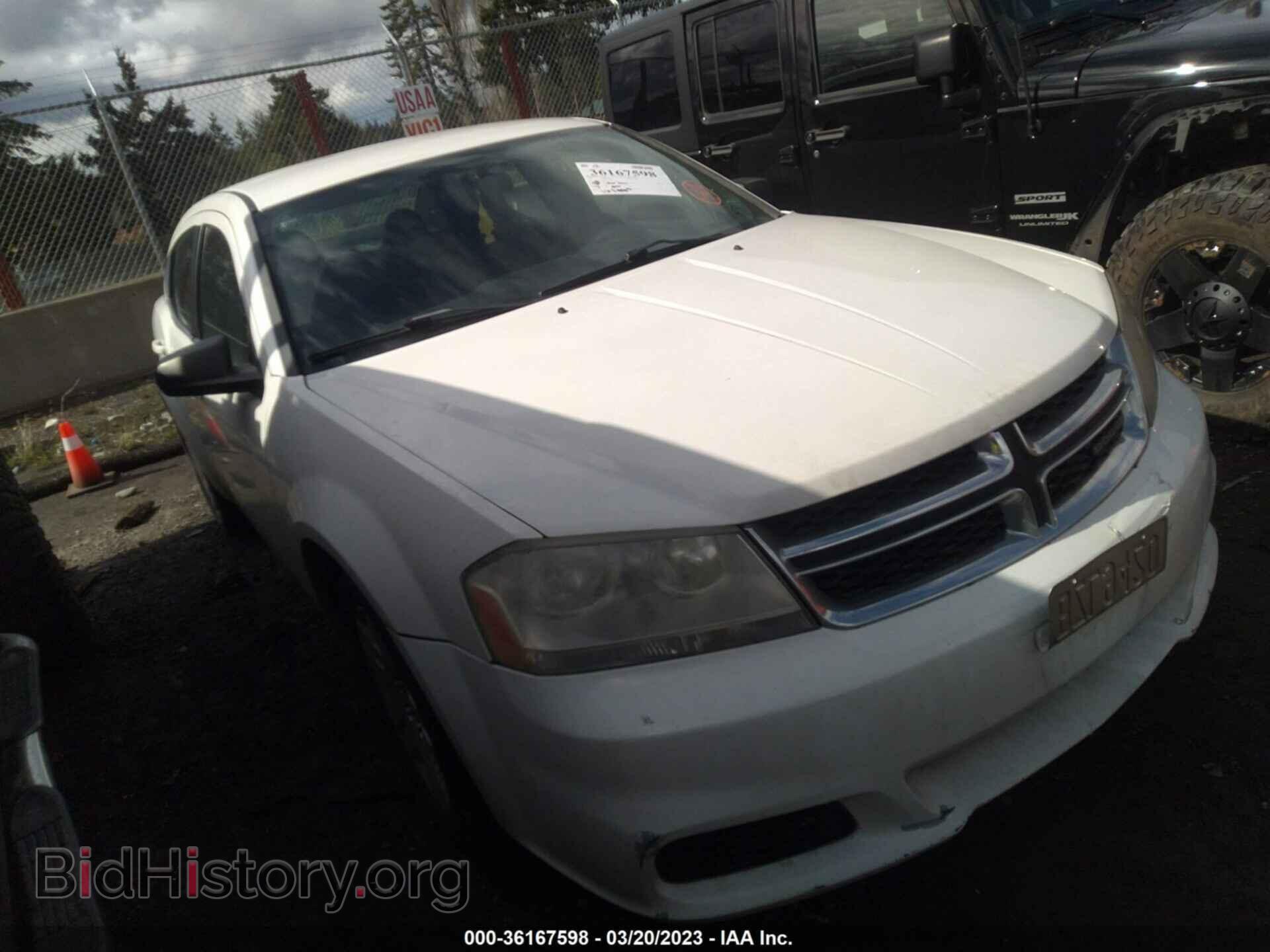 Photo 1B3BD4FB3BN523467 - DODGE AVENGER 2011