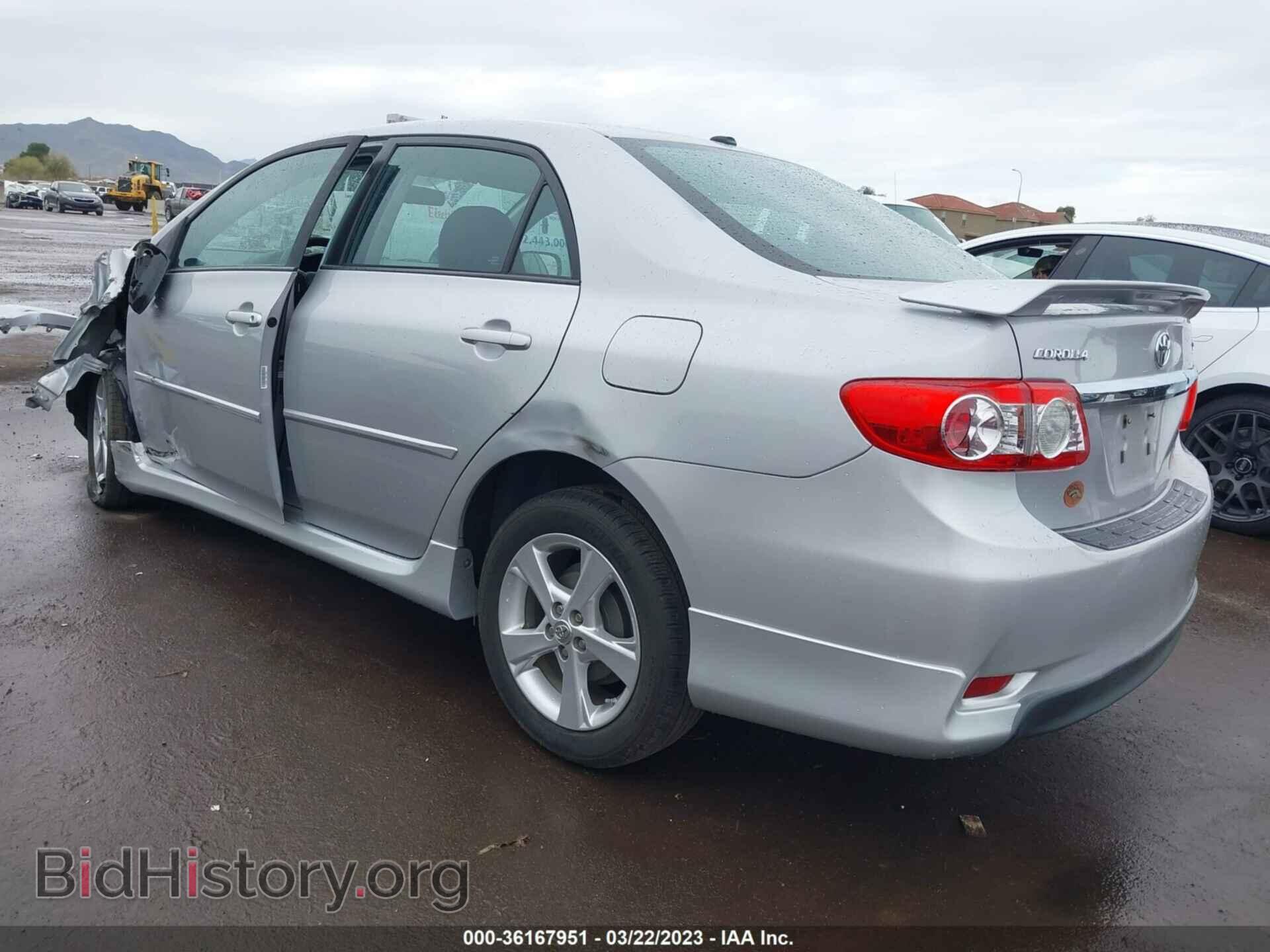 2011 TOYOTA COROLLA - VIN: 2T1BU4EE6BC708416 - Фото 3
