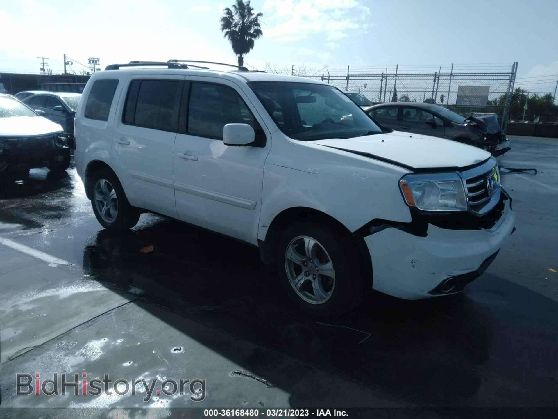 Photo 5FNYF3H44DB009334 - HONDA PILOT 2013