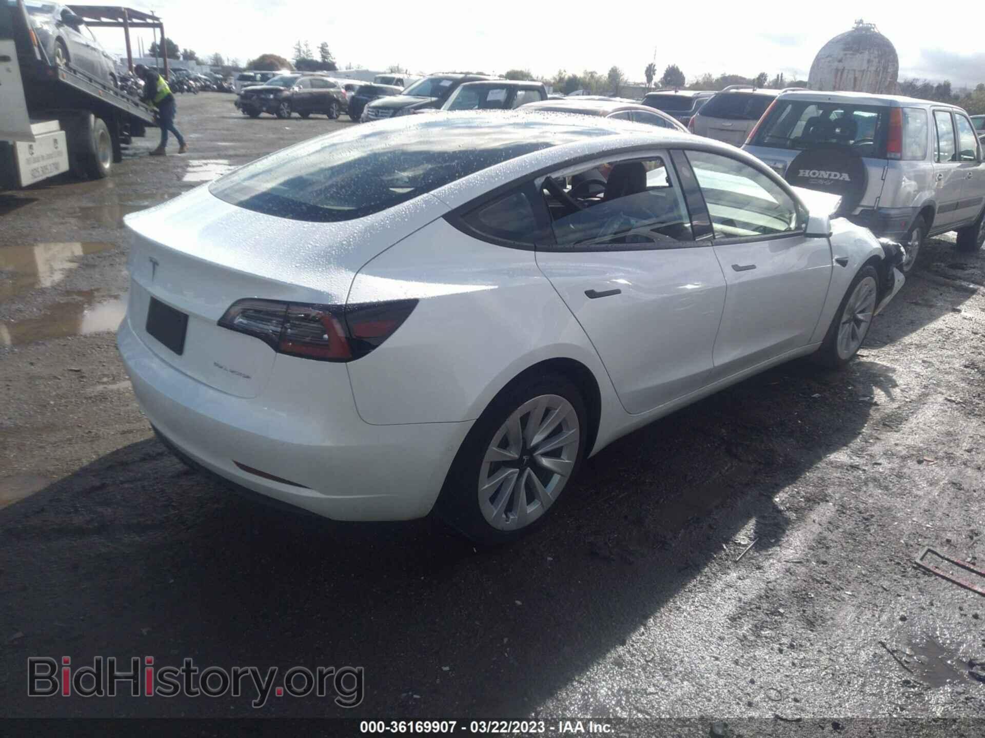 2022 TESLA MODEL 3 - VIN: 5YJ3E1EB6NF298934 - Фото 4