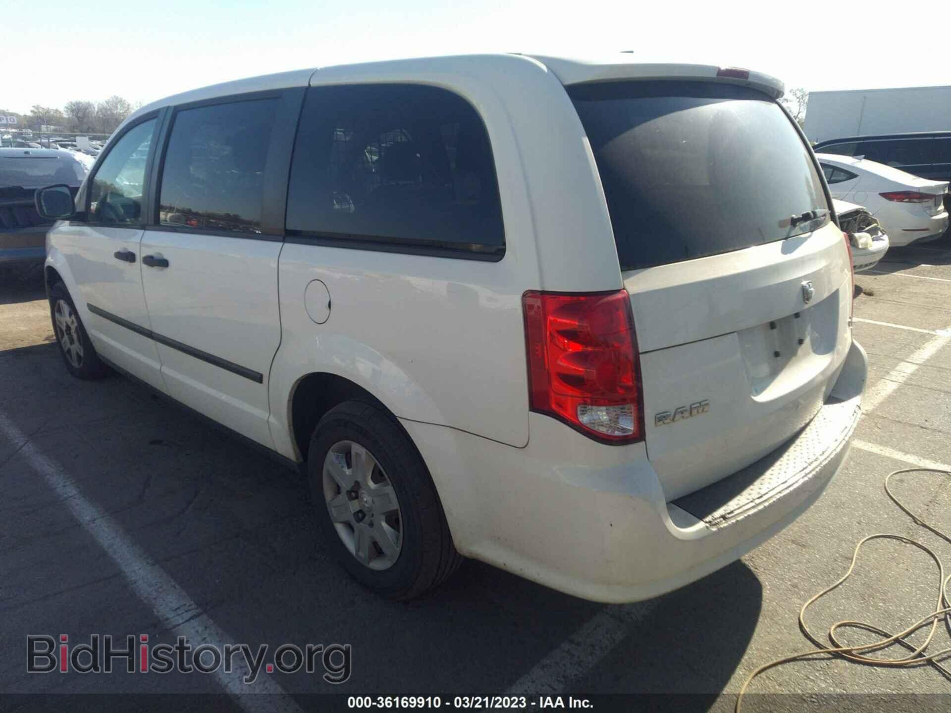 2013 RAM CARGO VAN - VIN: 2C4JRGAG2DR596433 - Фото 3