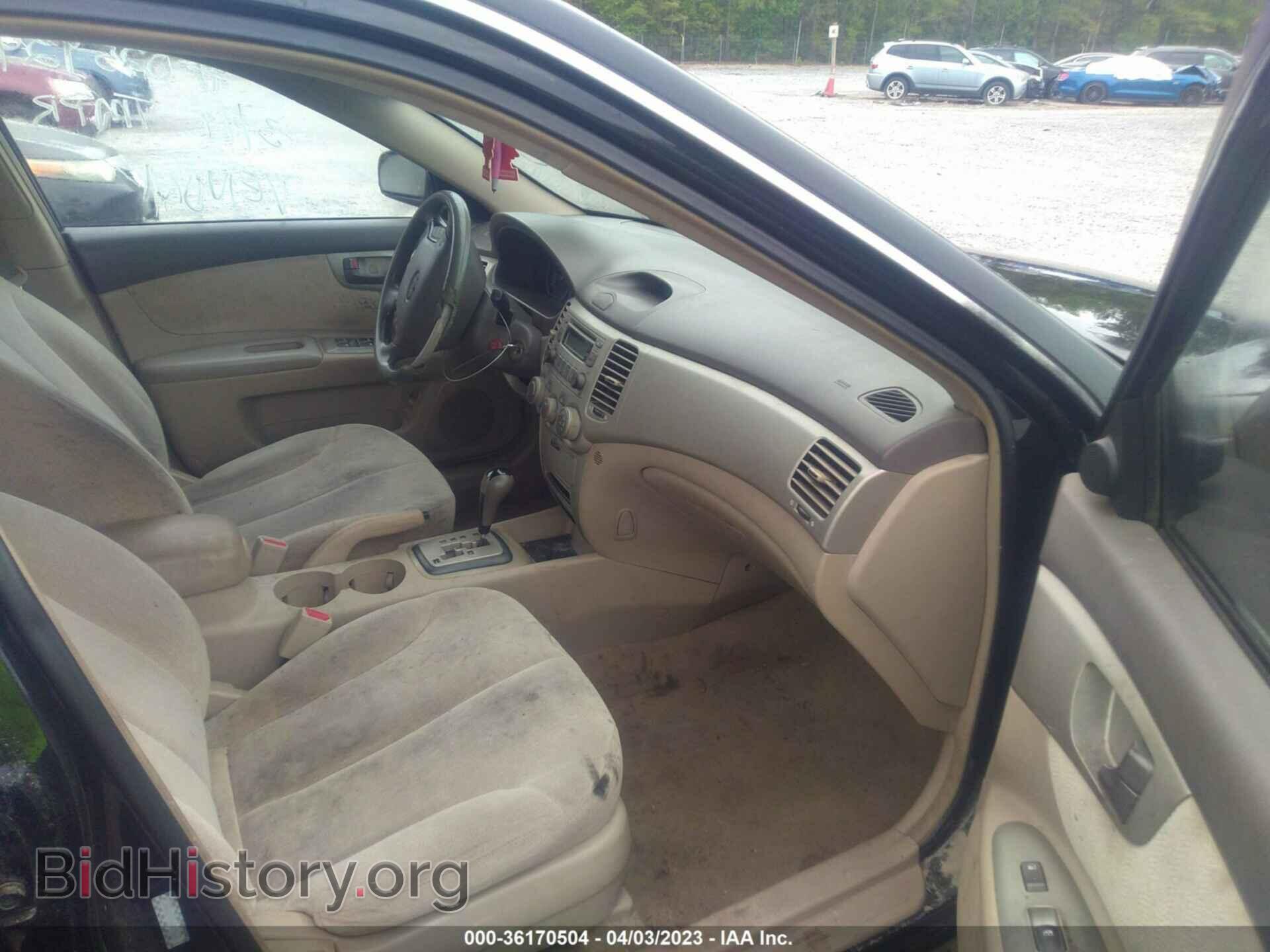 2006 KIA OPTIMA - VIN: KNAGE123X65025929 - Фото 5