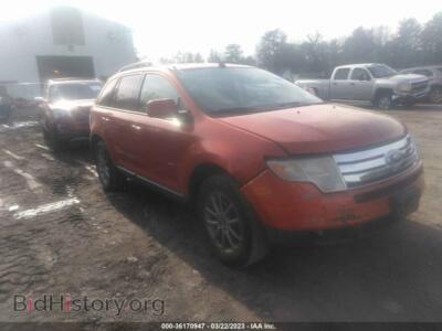 2008 Ford EDGE SEL, orange — VIN 2FMDK48C28BB26402, IAAI