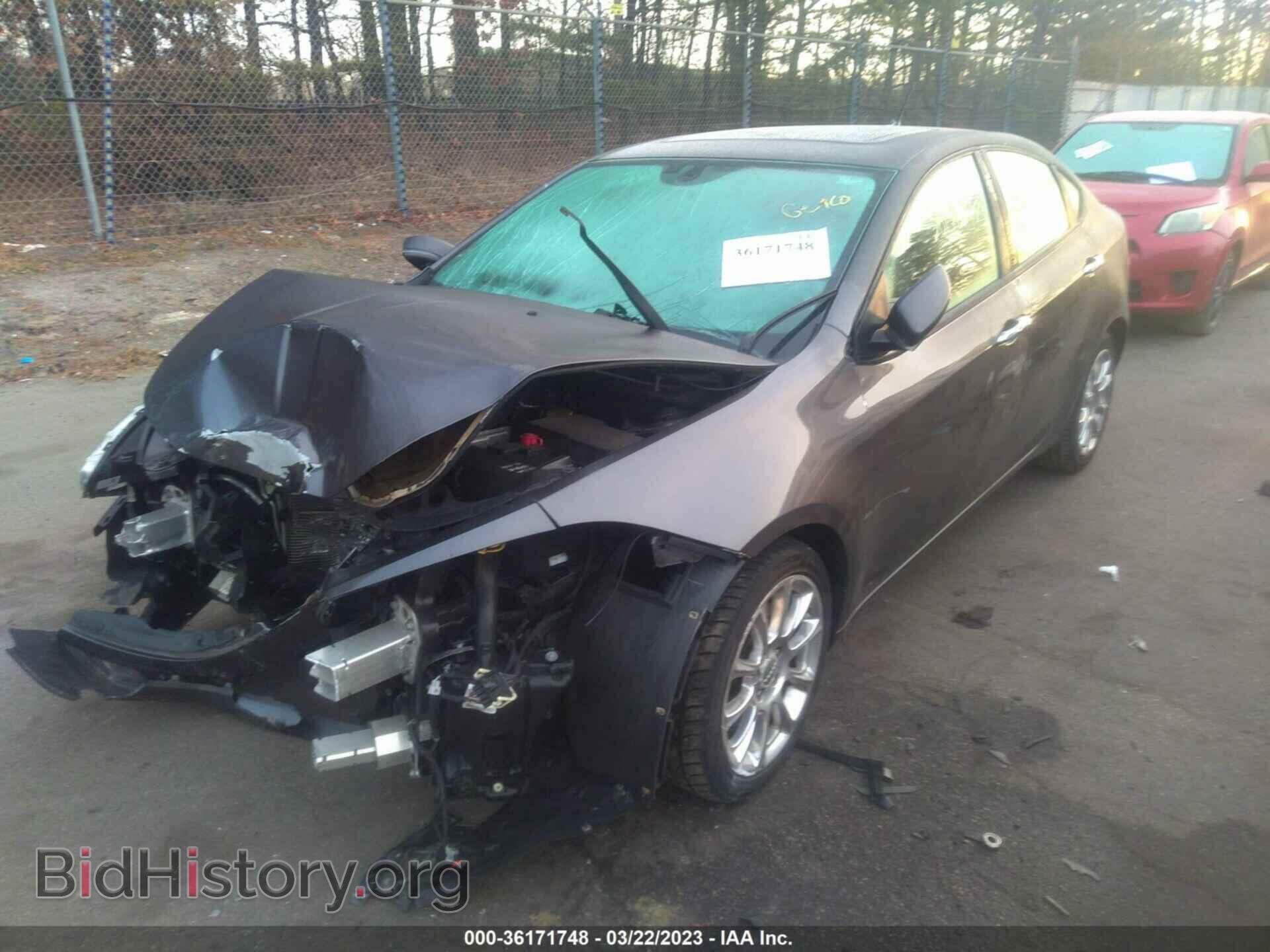 2015 DODGE DART - VIN: 1C3CDFCB9FD166458 - Фото 2