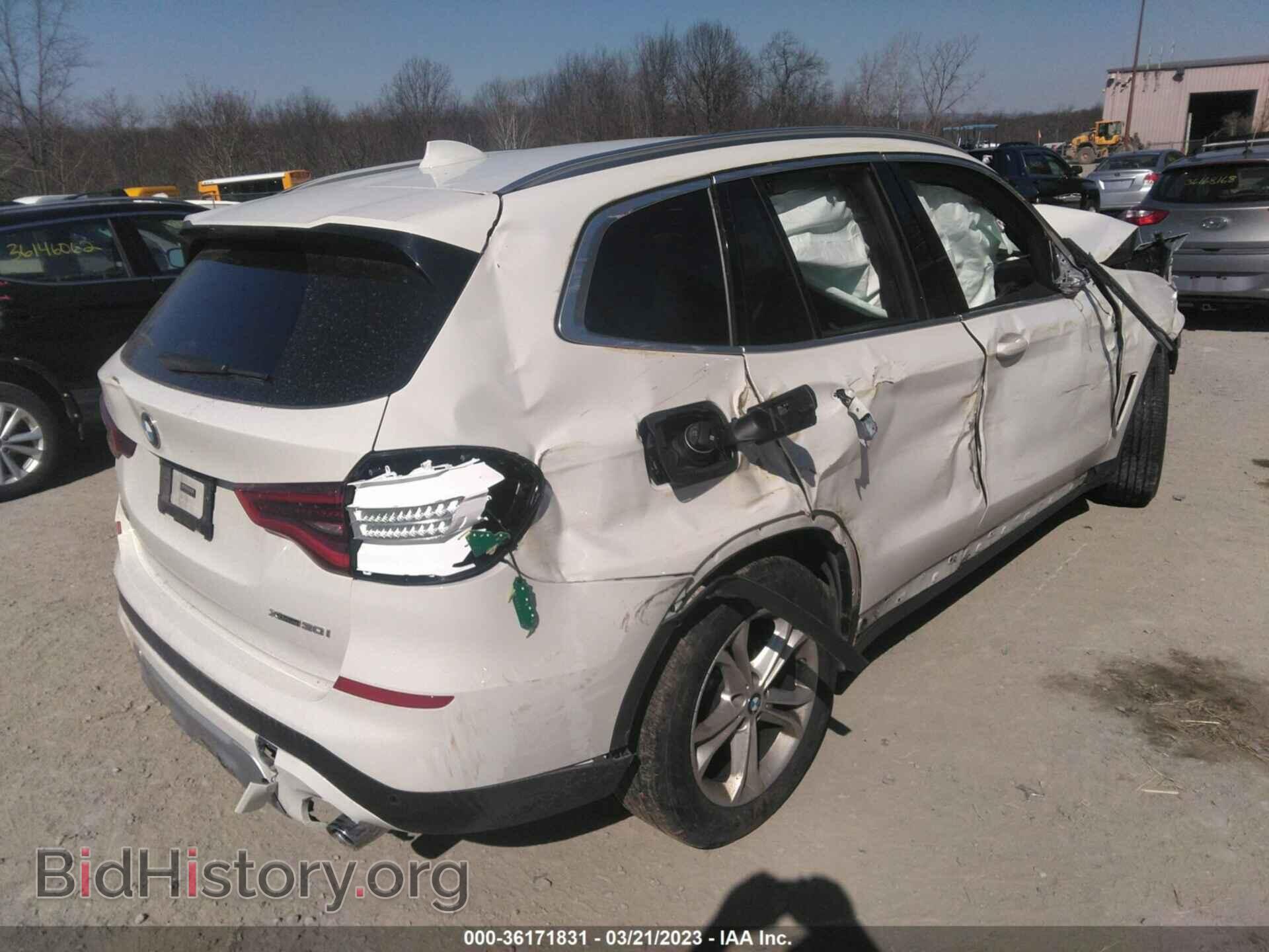 2021 BMW X3 - VIN: 5UXTY5C07M9E48530 - Фото 4
