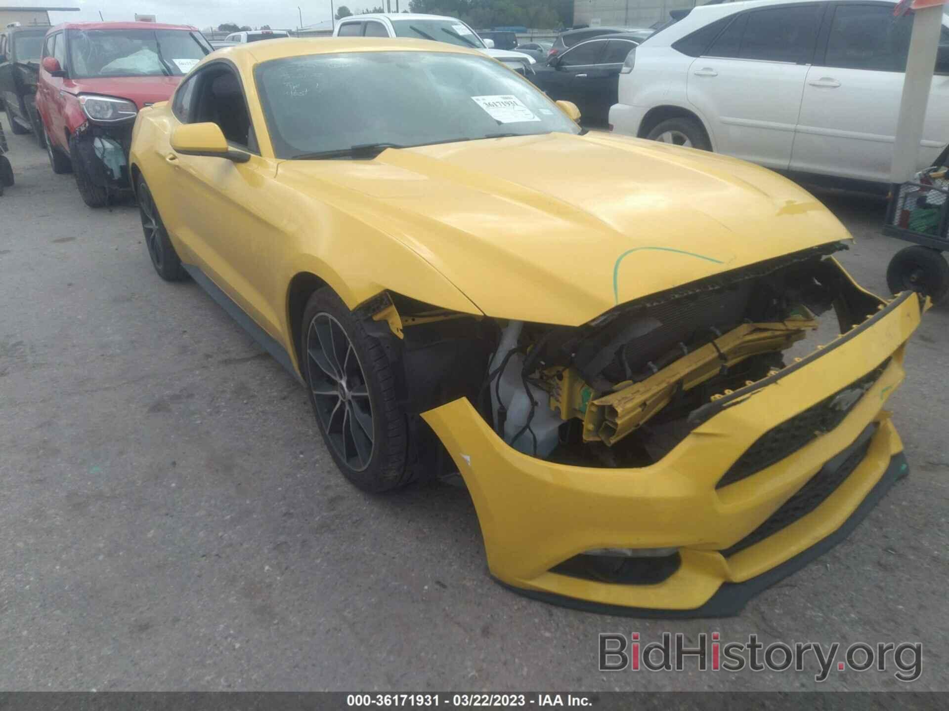 Photo 1FA6P8TH6G5327480 - FORD MUSTANG 2016